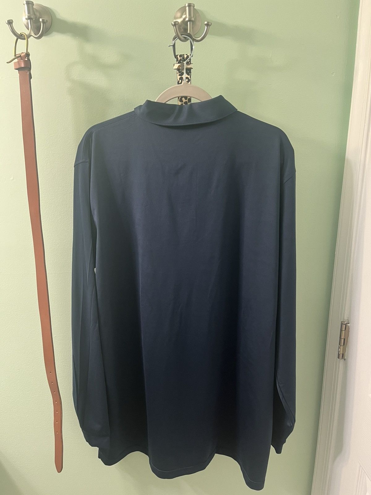 Peter Millar Peter Millar long sleeve polo Size US XL / EU 56 / 4 - 4 Thumbnail