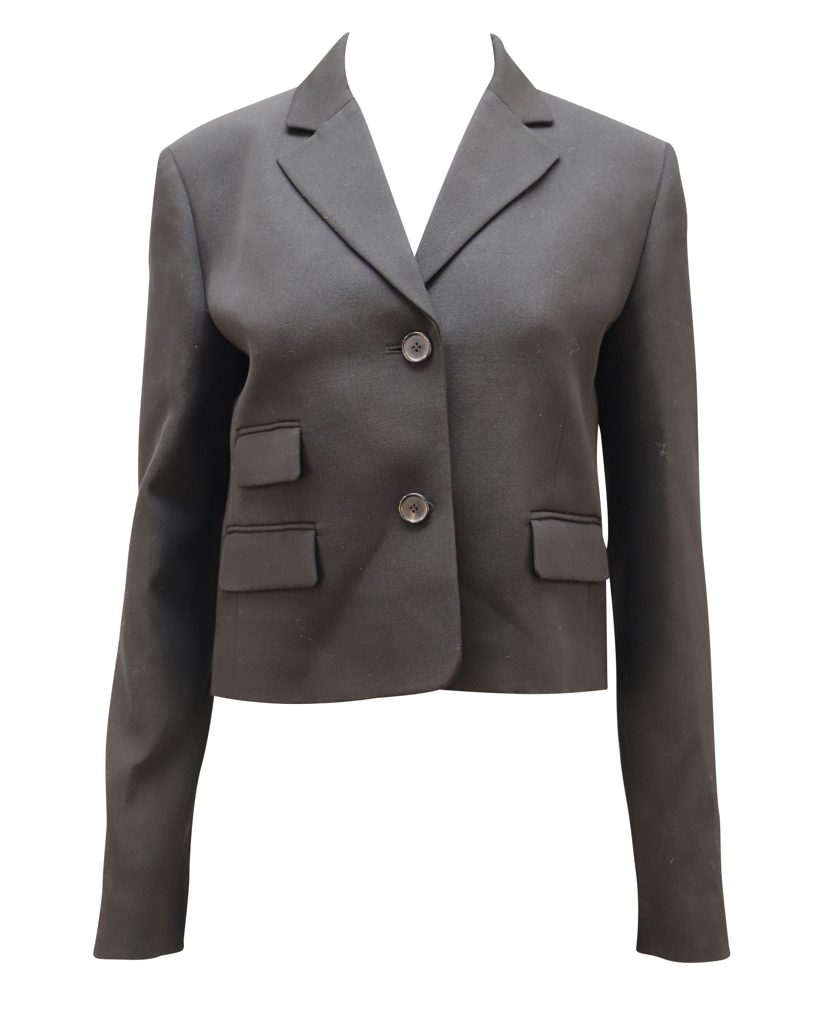 Michael Kors Michael Kors Blazer in Black Wool Size M / US 6-8 / IT 42-44 - 1 Thumbnail