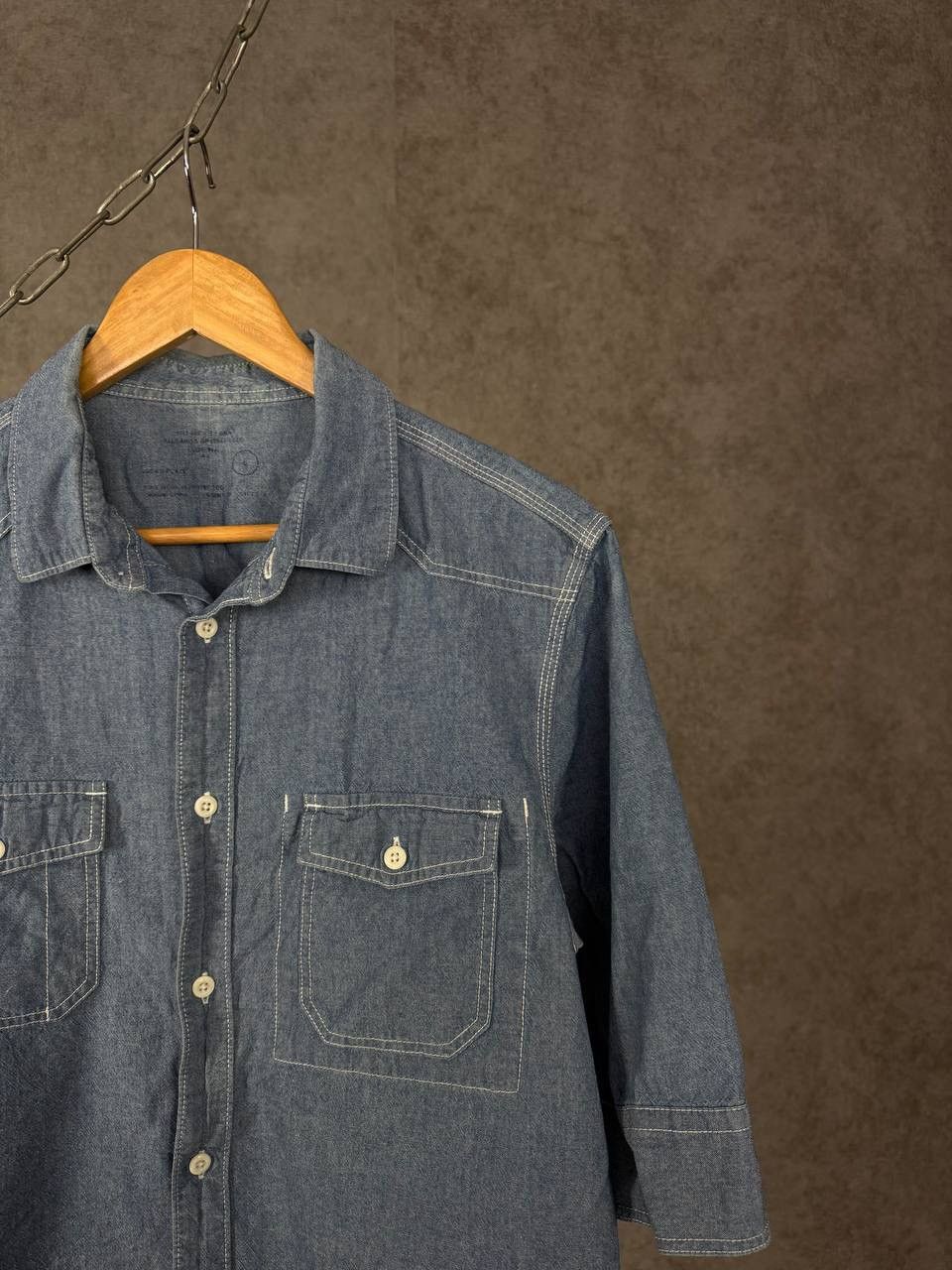 Allsaints Allsaints vintage designer shirt Size US L / EU 52-54 / 3 - 2 Thumbnail