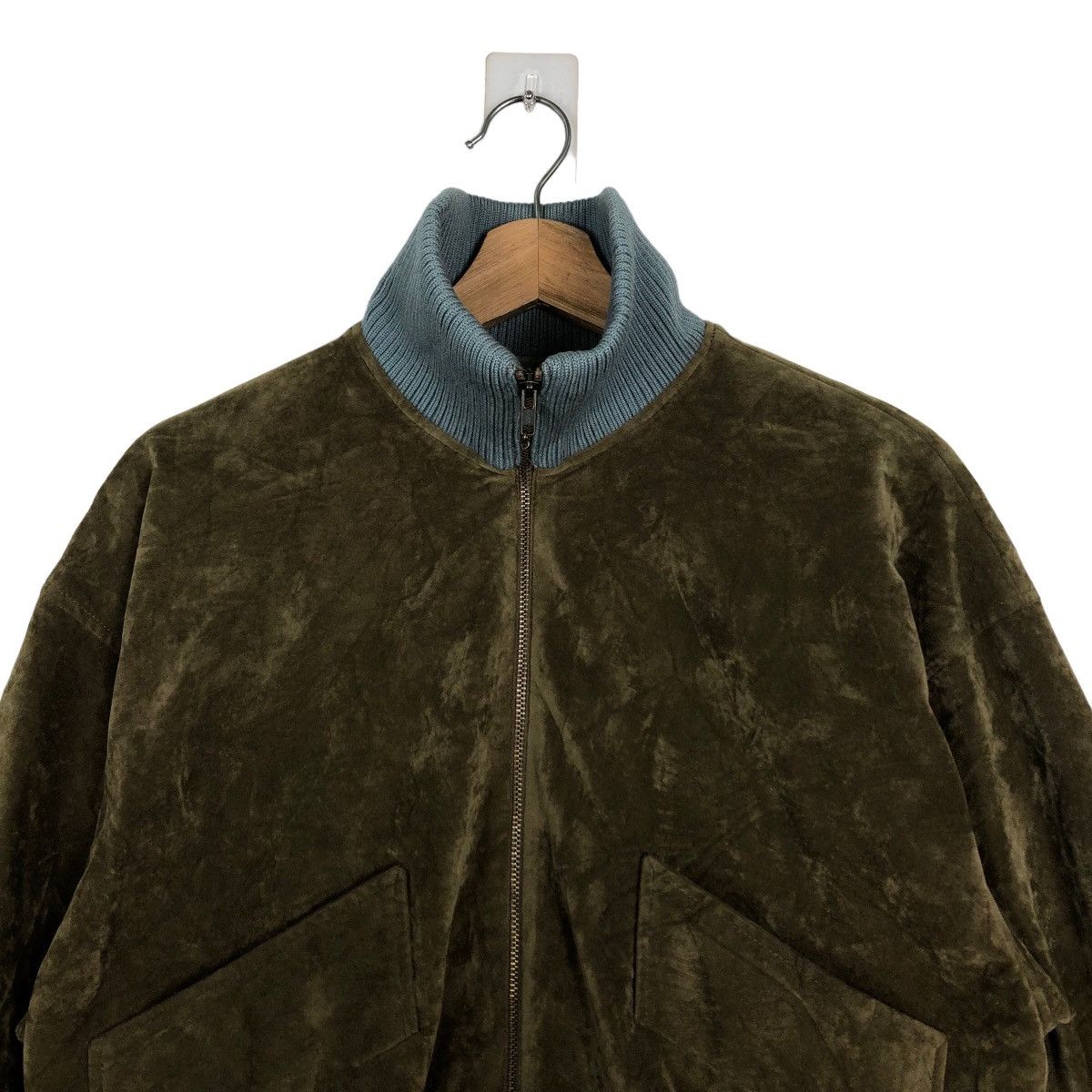 Japanese Brand 🔥90’s Velvet Bomber Jacket Design Stephan Janson Size US M / EU 48-50 / 2 - 3 Thumbnail