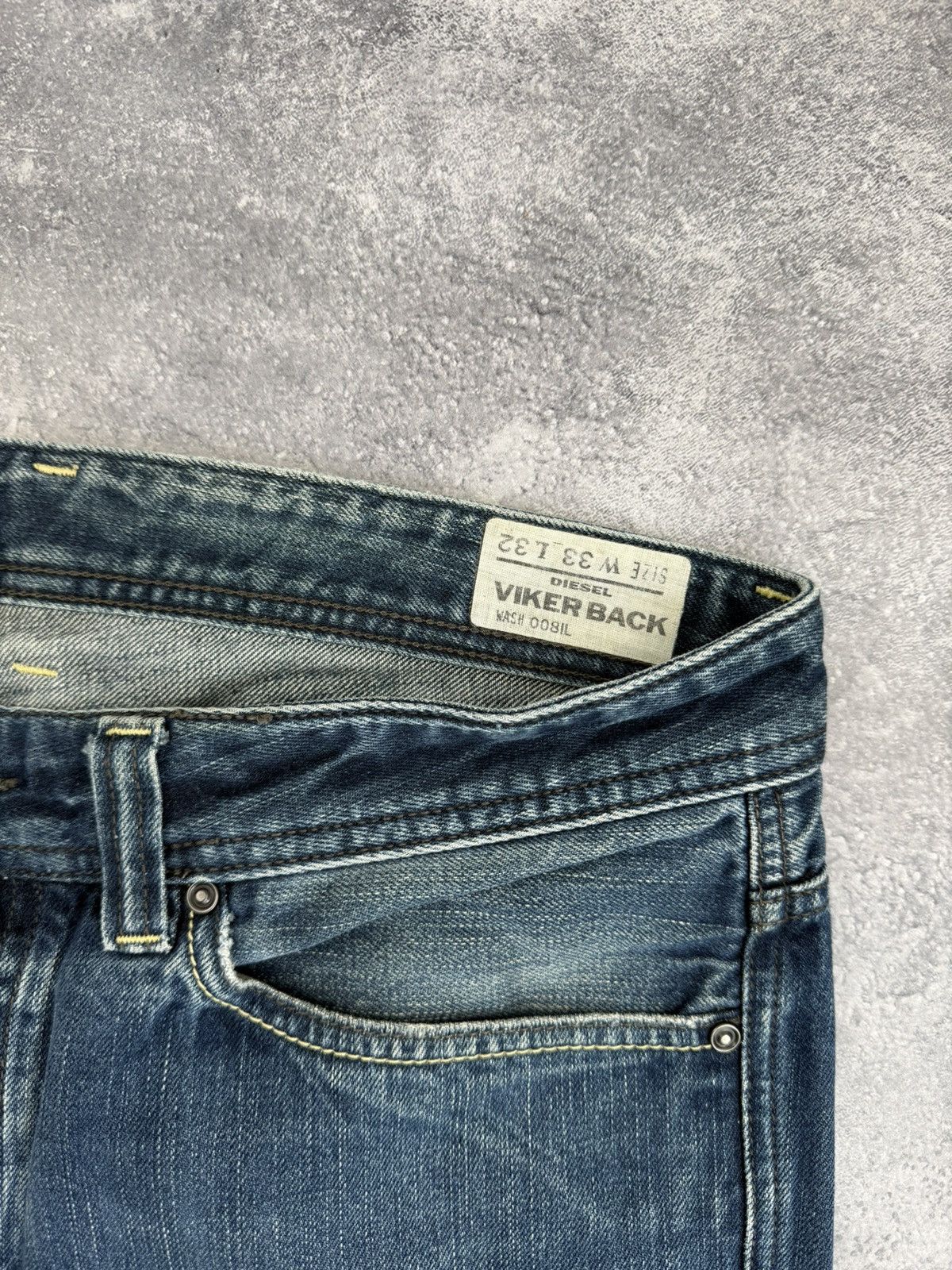 Diesel Vintage Diesel Jeans Flared Baggy Denim 90s Y2K Rare Size US 33 - 13 Thumbnail