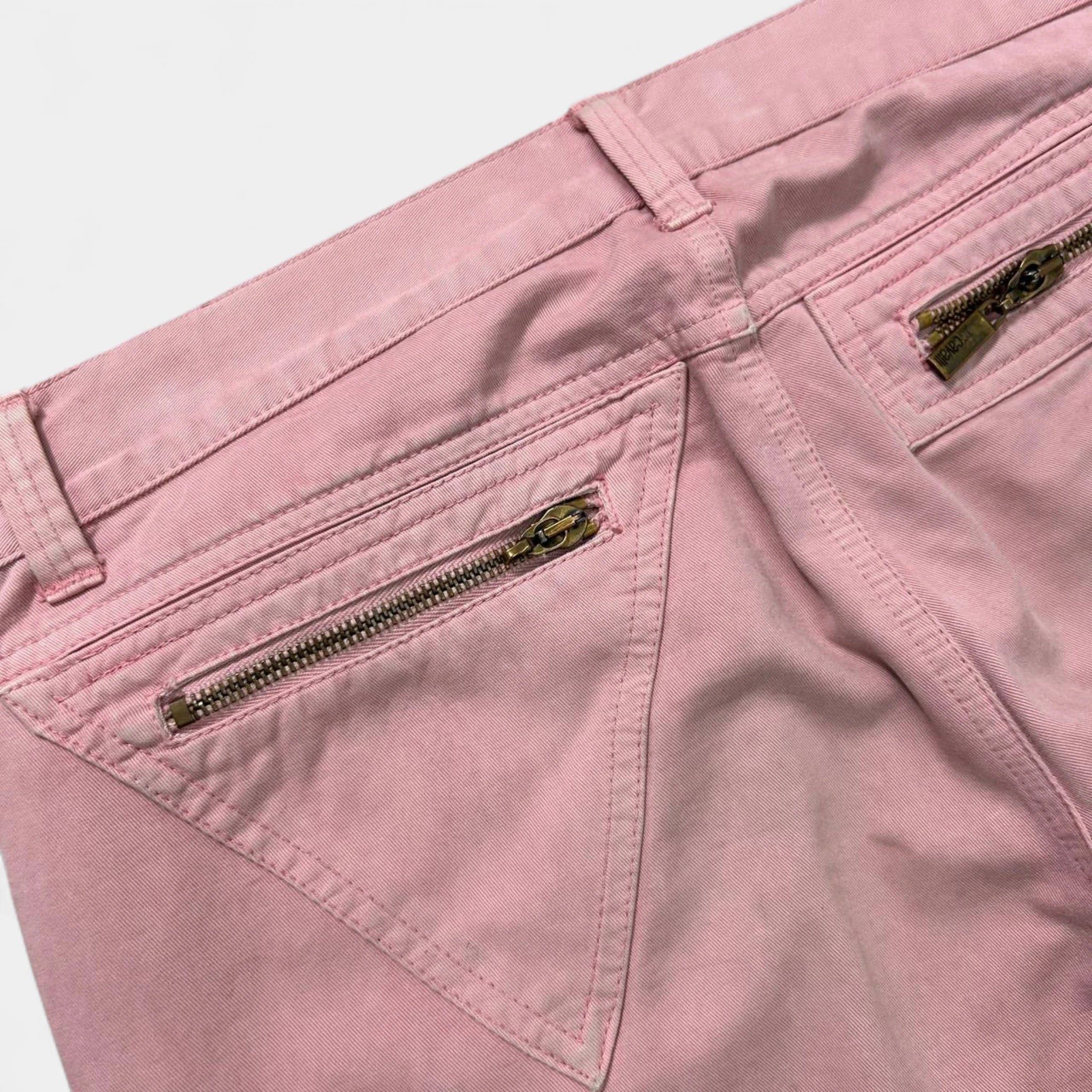 Just Cavalli Just Cavalli 2000s Pink Cargo Pants Size 30" / US 8 / IT 44 - 7 Thumbnail