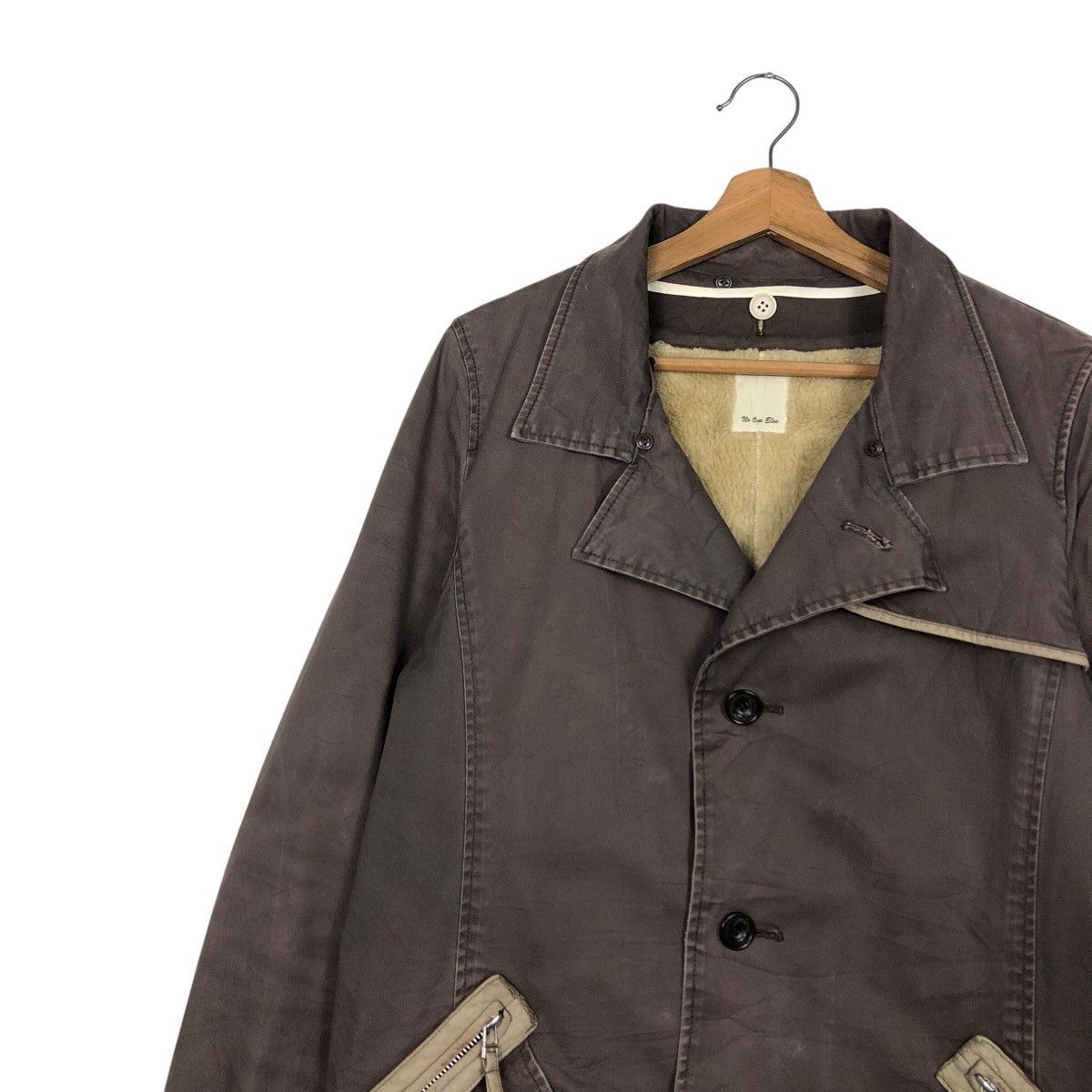 Japanese Brand 📌Vintage Long Chore Jacket No One Else Blanket Fur Size US M / EU 48-50 / 2 - 8 Thumbnail