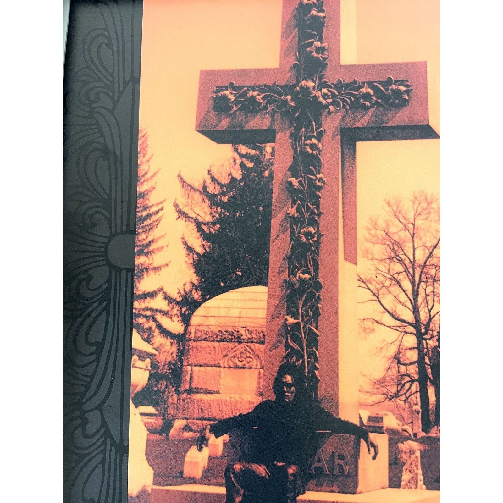 Chrome Hearts × Vintage Chrome Hearts Big cross photo Poster framed 9x11 Size ONE SIZE - 2 Thumbnail