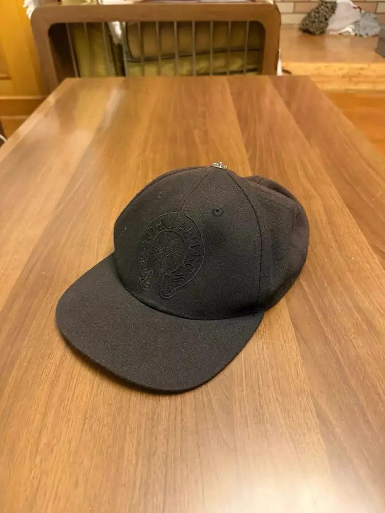 Chrome Hearts Chrome Heart Stitch Logo Hat-2507 Size ONE SIZE - 8 Thumbnail