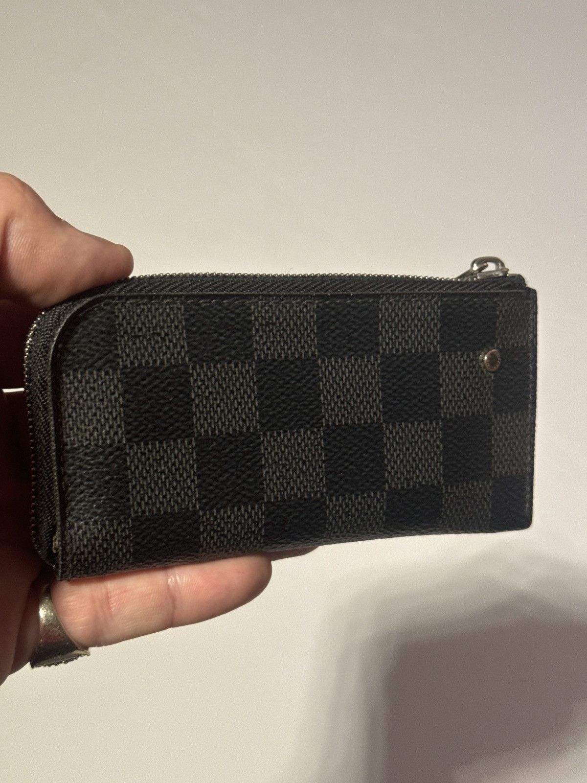 Louis Vuitton Black Damier Coin Pouch