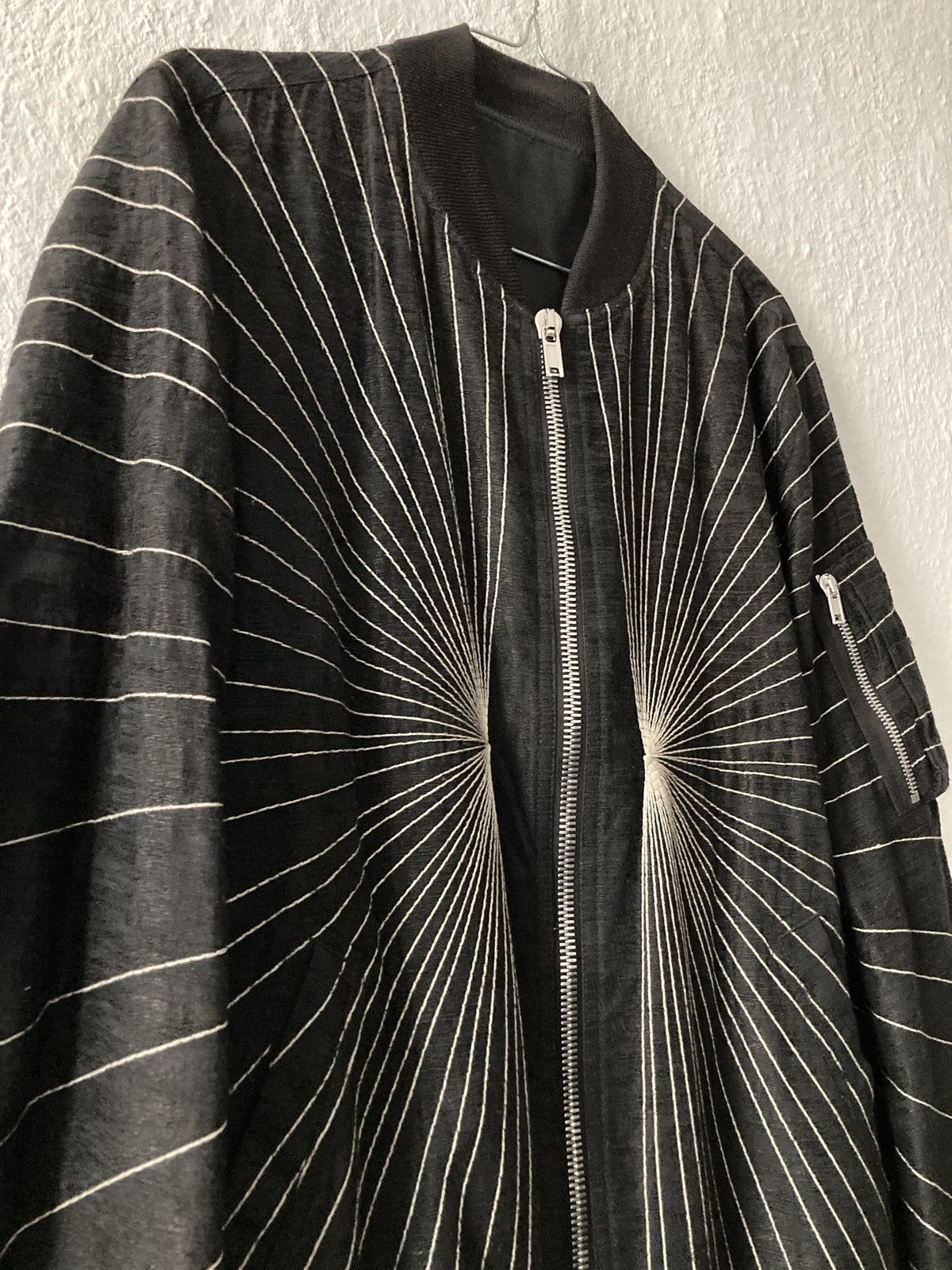 Rick Owens S/S 17 "WALRUS" Radiance Embroidered Bomber Jacket 48/M Size US M / EU 48-50 / 2 - 9 Thumbnail
