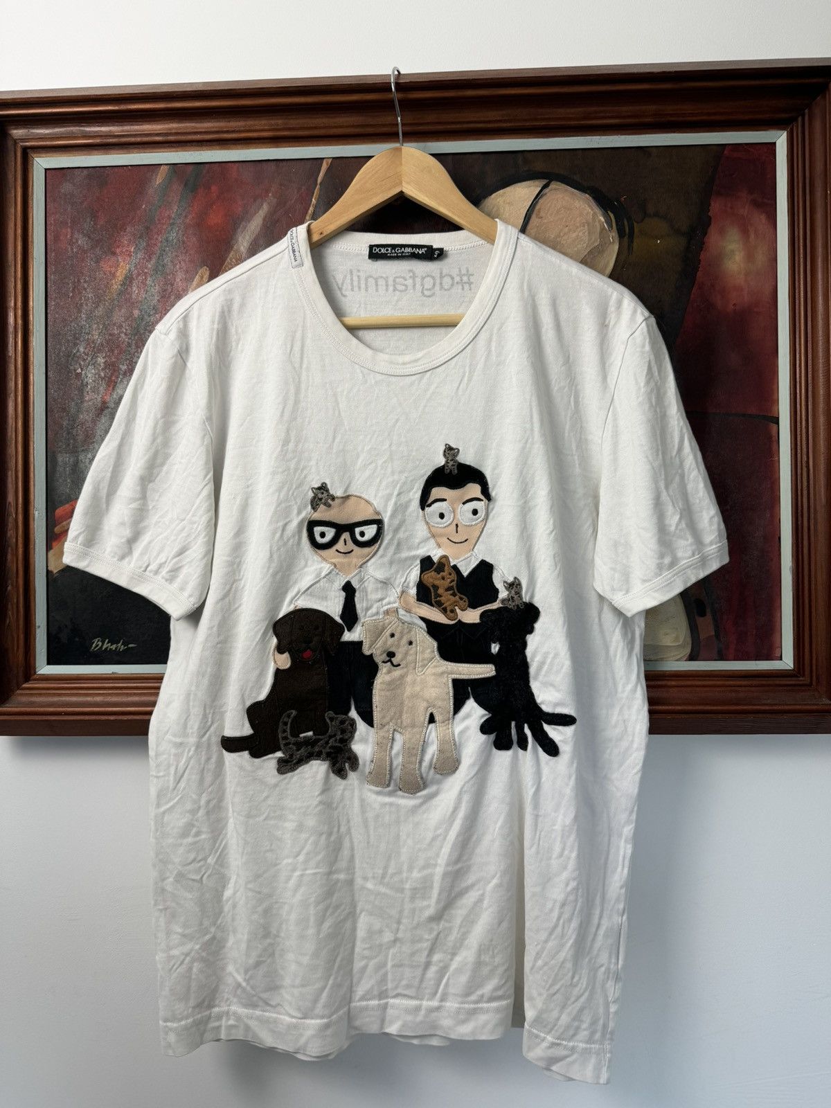 Rare Vintage Y2K Dolce&Gabbana Millenials Tiger T Shirt 46