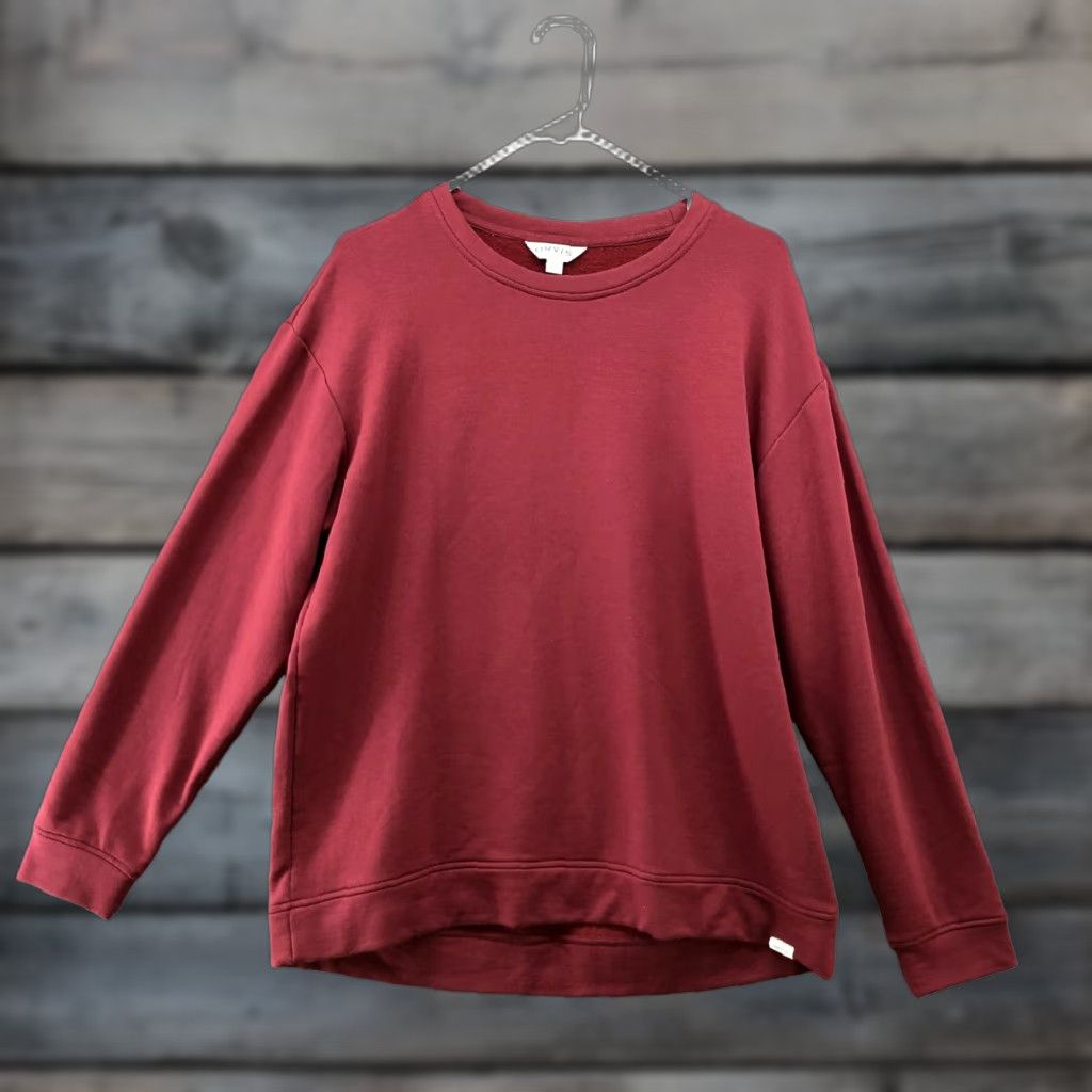 Orvis Orvis Sweatshirt Mens M Modal Blend Wine Red Crewneck Pullover Winter Size US M / EU 48-50 / 2 - 1 Thumbnail