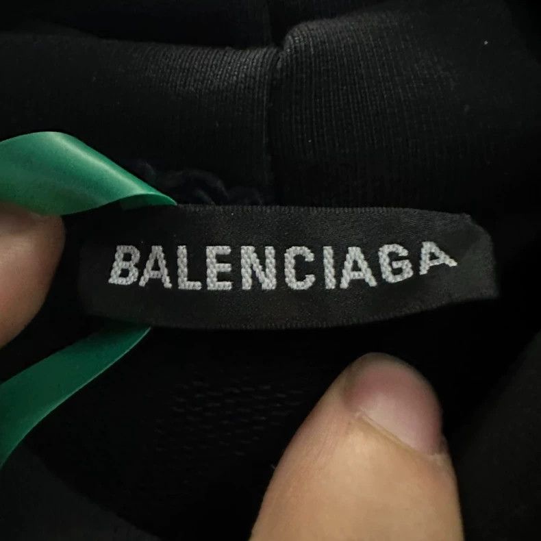Balenciaga Balenciaga Alphabet Print Fleece Hooded Sweatshirt Size US M / EU 48-50 / 2 - 2 Thumbnail