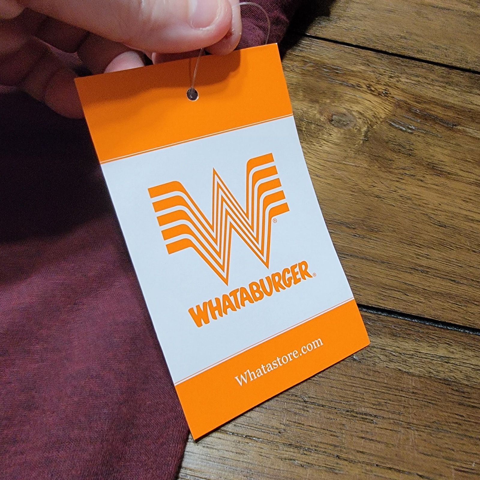 Other Whataburger Burgundy Unisex Tee "Since 1950" - Medium NWT Size M / US 6-8 / IT 42-44 - 5 Thumbnail