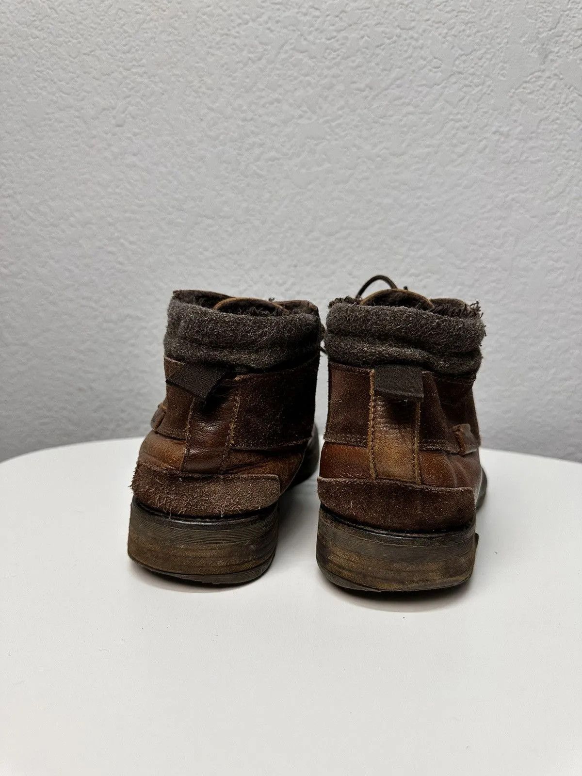 Ralph Lauren RALPH LAUREN AS 98 JAPAN RARE RRL LEATHER BOOTS WESTERN USA Size US 11 / EU 44 - 6 Thumbnail