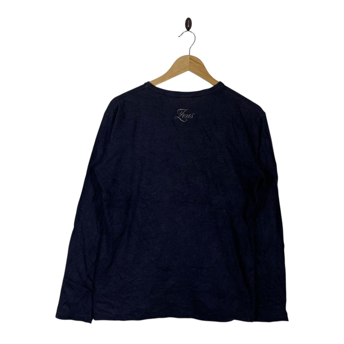 Vintage ZEUS GRAPHIC LONG SLEEVE T-SHIRT GRANIPH JAPANESE STREETWEAR Size US M / EU 48-50 / 2 - 4 Thumbnail