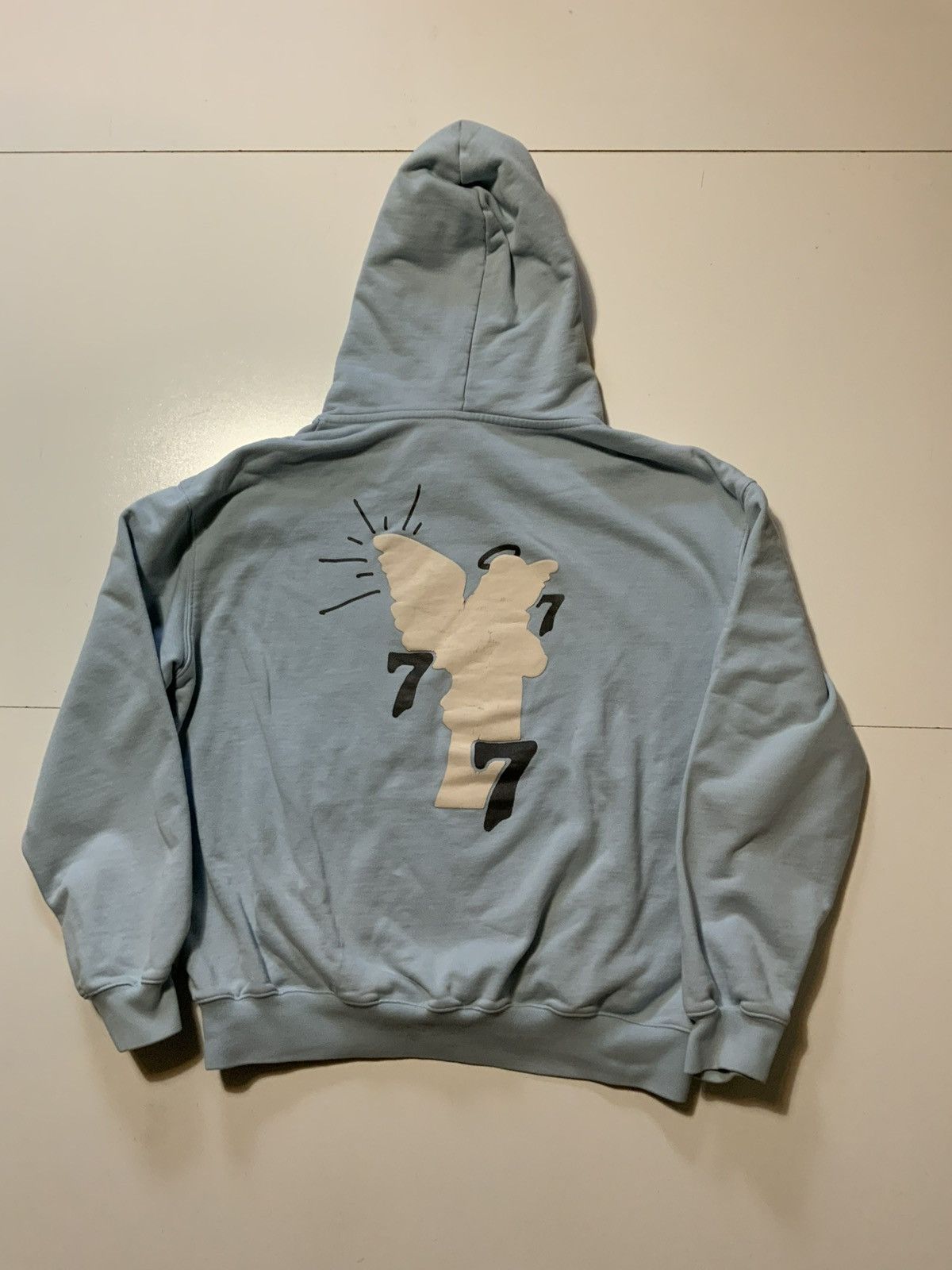 Other Vague Studios 777 Angel Heavyweight Boxy Fit Pullover Hoodie Size US XL / EU 56 / 4 - 2 Thumbnail