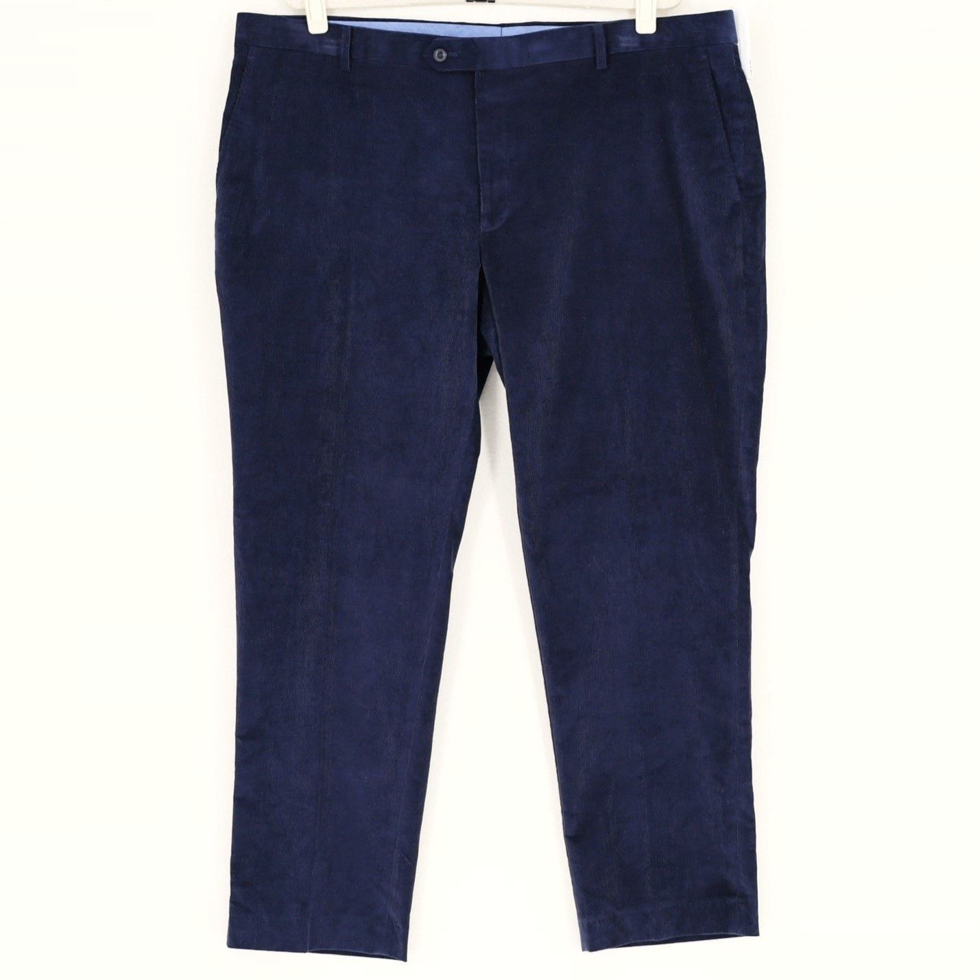 Tommy Hilfiger Tommy Hilfiger Men's Navy Solid Modern-Fit Pants Size 42x30 Size US 42 / EU 58 - 2 Thumbnail