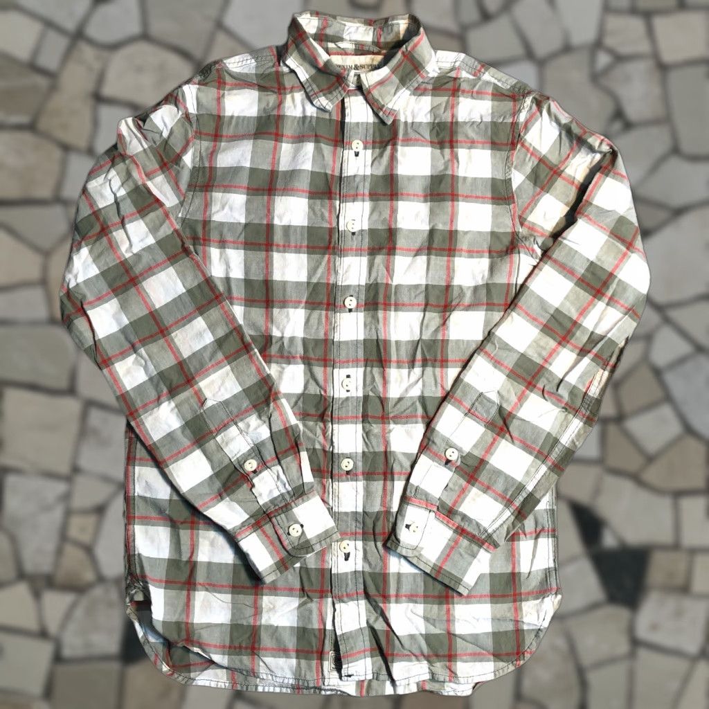 Ralph Lauren Ralph Lauren Denim & Supply Shirt Womens XS Plaid Button Up Tag Size XS / US 0-2 / IT 36-38 - 1 Thumbnail