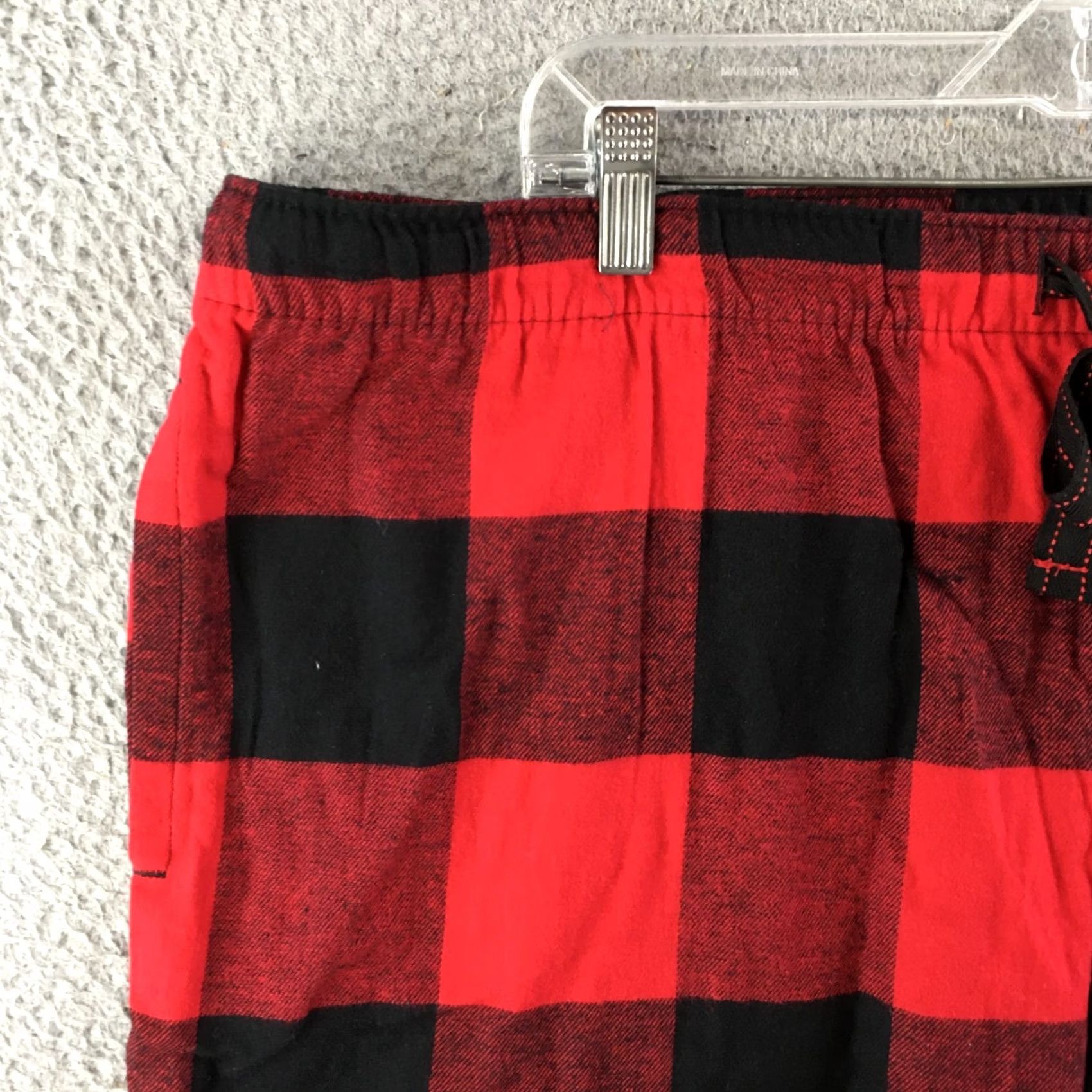 Old Navy Old Navy Pants Mens 2XL Red Plaid Pajama Drawstring Elastic Waist Lounge Pants Size US 39 - 3 Thumbnail