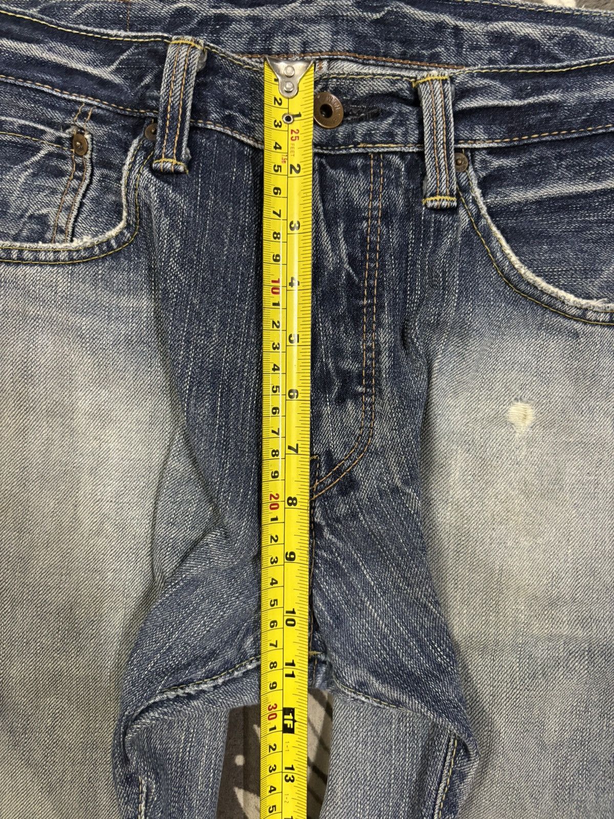 Edwin Vintage Edwin 505axx Selvedge Straight Leg Distressed Jeans Size US 32 / EU 48 - 19 Thumbnail