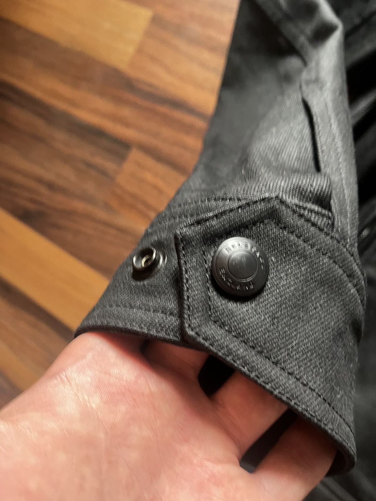 Belstaff Hedi waxed belstaff denim jacket avantgarde biker opium Size US L / EU 52-54 / 3 - 6 Thumbnail