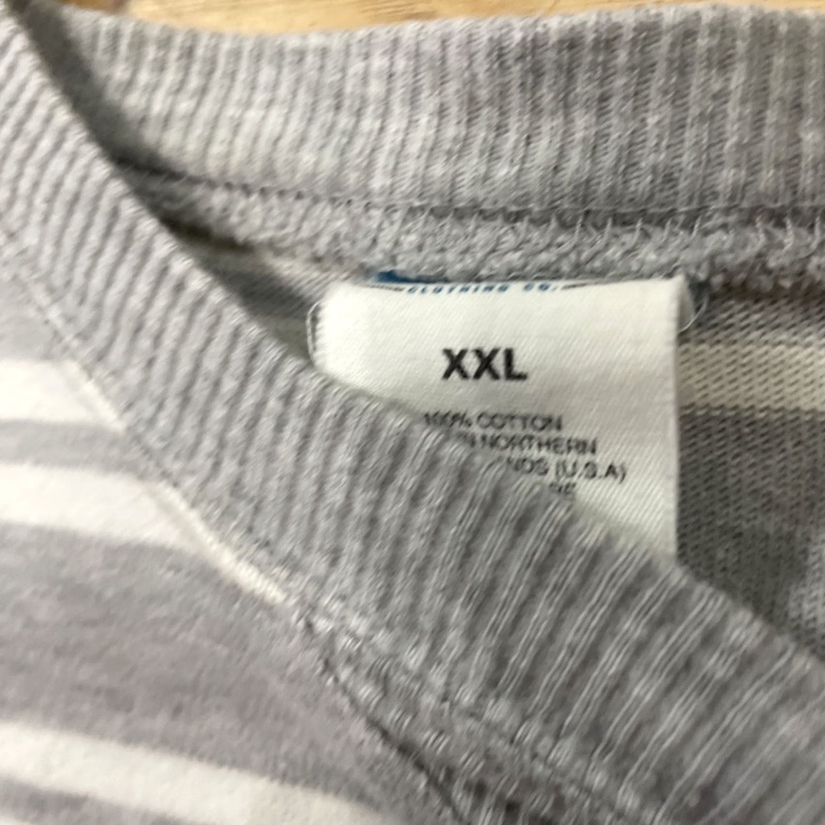 Old Navy VINTAGE OLD NAVY Striped Crew Neck Sweater Mens 2XL Gray White Preppy Casual Knit Pullover Short description Size US XXL / EU 58 / 5 - 5 Thumbnail
