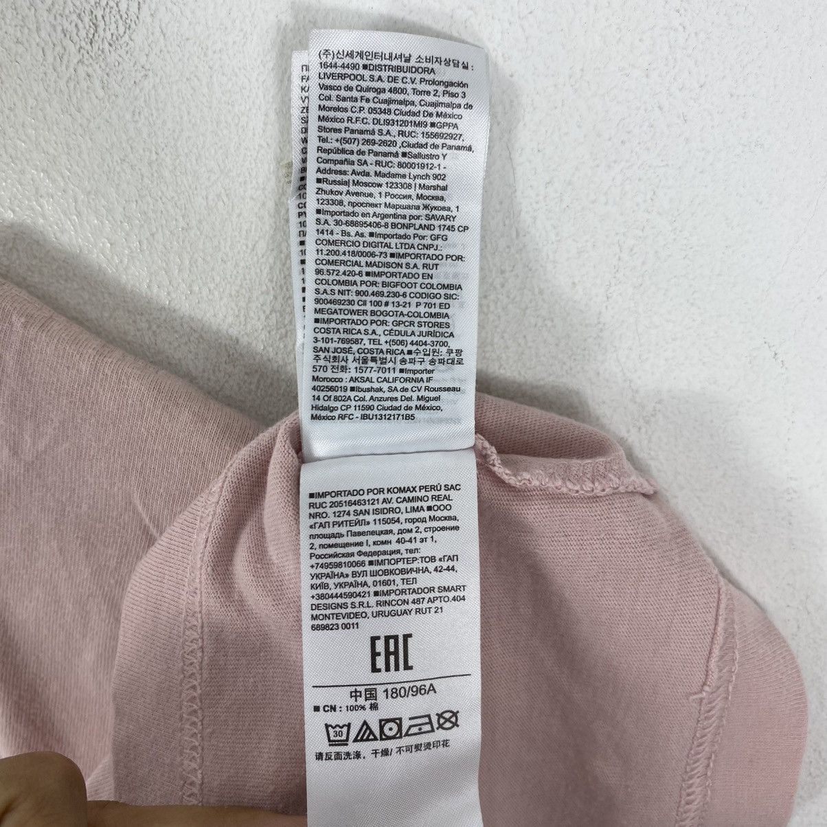 Gap Gap x Thomas Campbell Surf Tee M Pink Organic Cotton Art Size US M / EU 48-50 / 2 - 9 Thumbnail