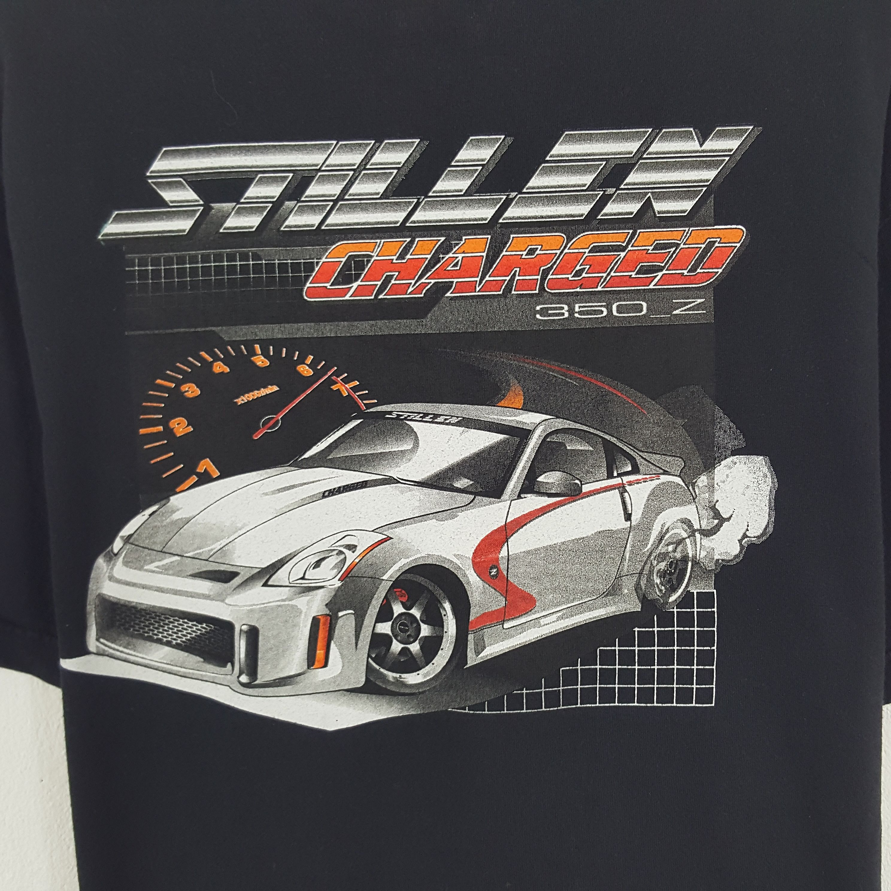 Alstyle × Vintage Vintage Stillen Charged 350 Z Tshirt Size US XL / EU 56 / 4 - 2 Thumbnail