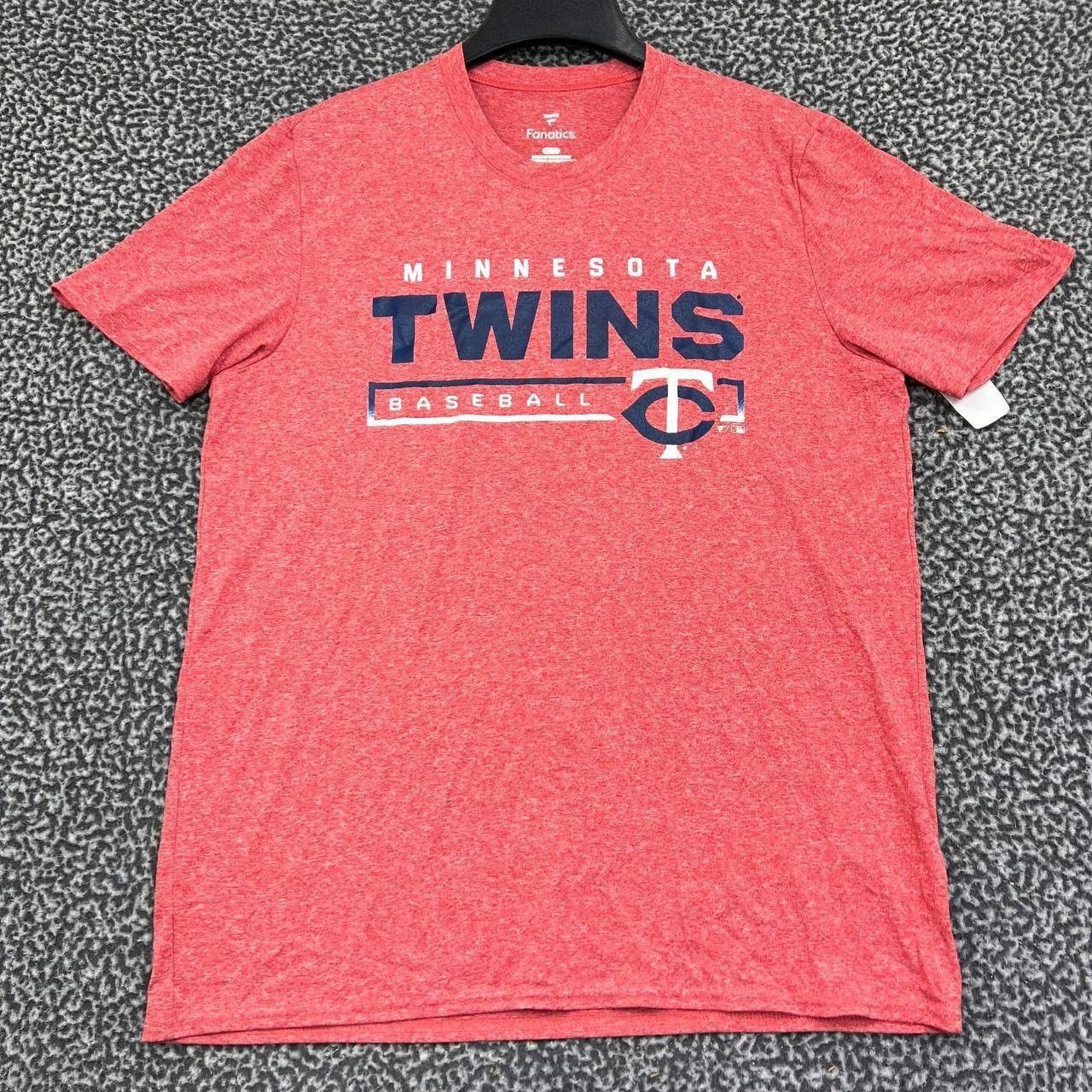 Other Minnesota Twins Shirt Men Red Short Sleeve Crew Neck New L Size US L / EU 52-54 / 3 - 1 Thumbnail