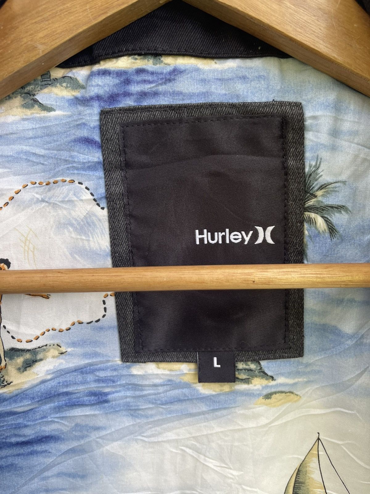 Hurley × Vintage Vintage Hurley Vest w/ Tropical Print Lining (Y2K) Size US S / EU 44-46 / 1 - 7 Thumbnail