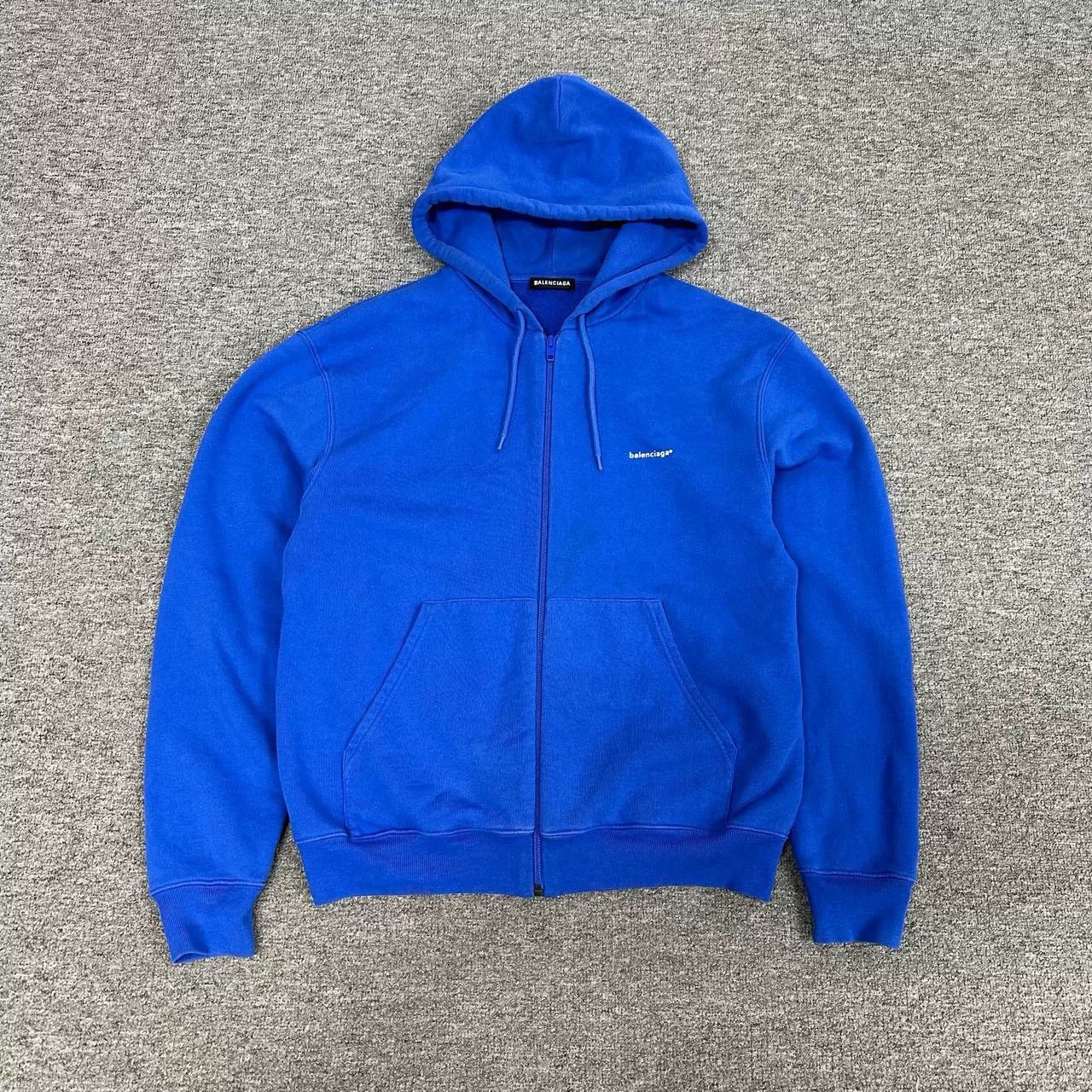 Balenciaga Balenciaga Small Logo Hooded Zip Jacket Size US L / EU 52-54 / 3 - 1 Thumbnail