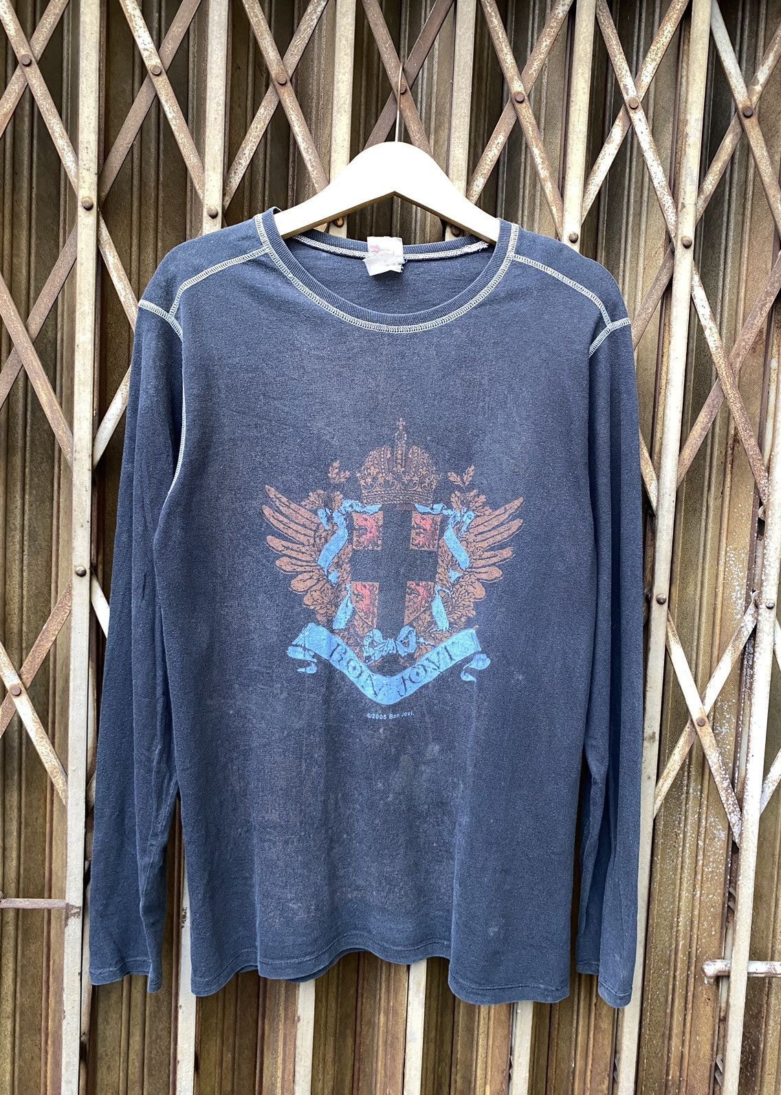 Band Tees VINTAGE BON JOVI 2005 TEE Size US L / EU 52-54 / 3 - 1 Thumbnail