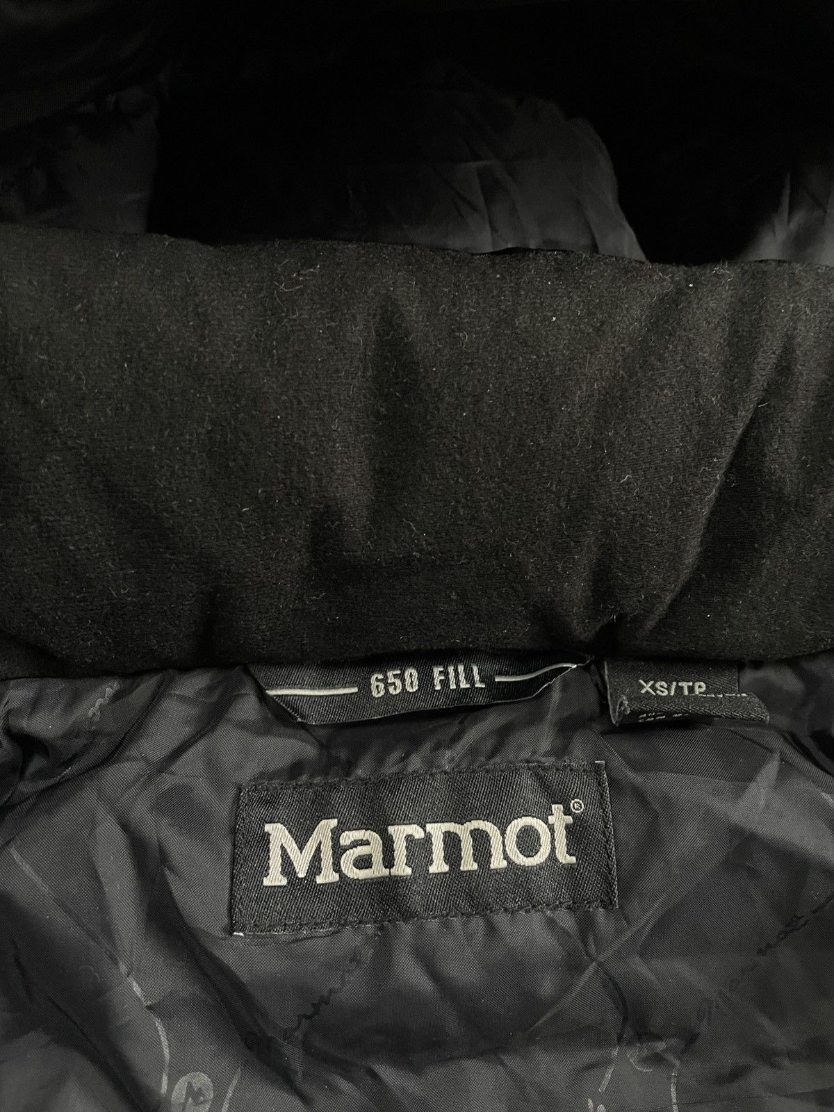Marmot Marmot Down 650 Puffer Black Outdoor Hooded Jacket size XS Size XS / US 0-2 / IT 36-38 - 8 Thumbnail