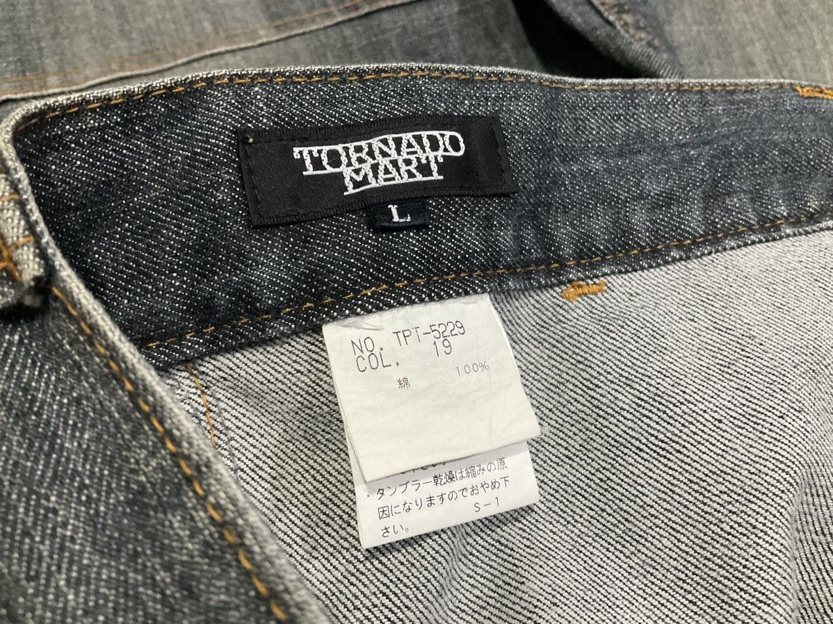 Tornado Mart 🔥Y2K Archived Tornado Mart Flared Denim Bell Bottoms Size US 34 / EU 50 - 12 Thumbnail