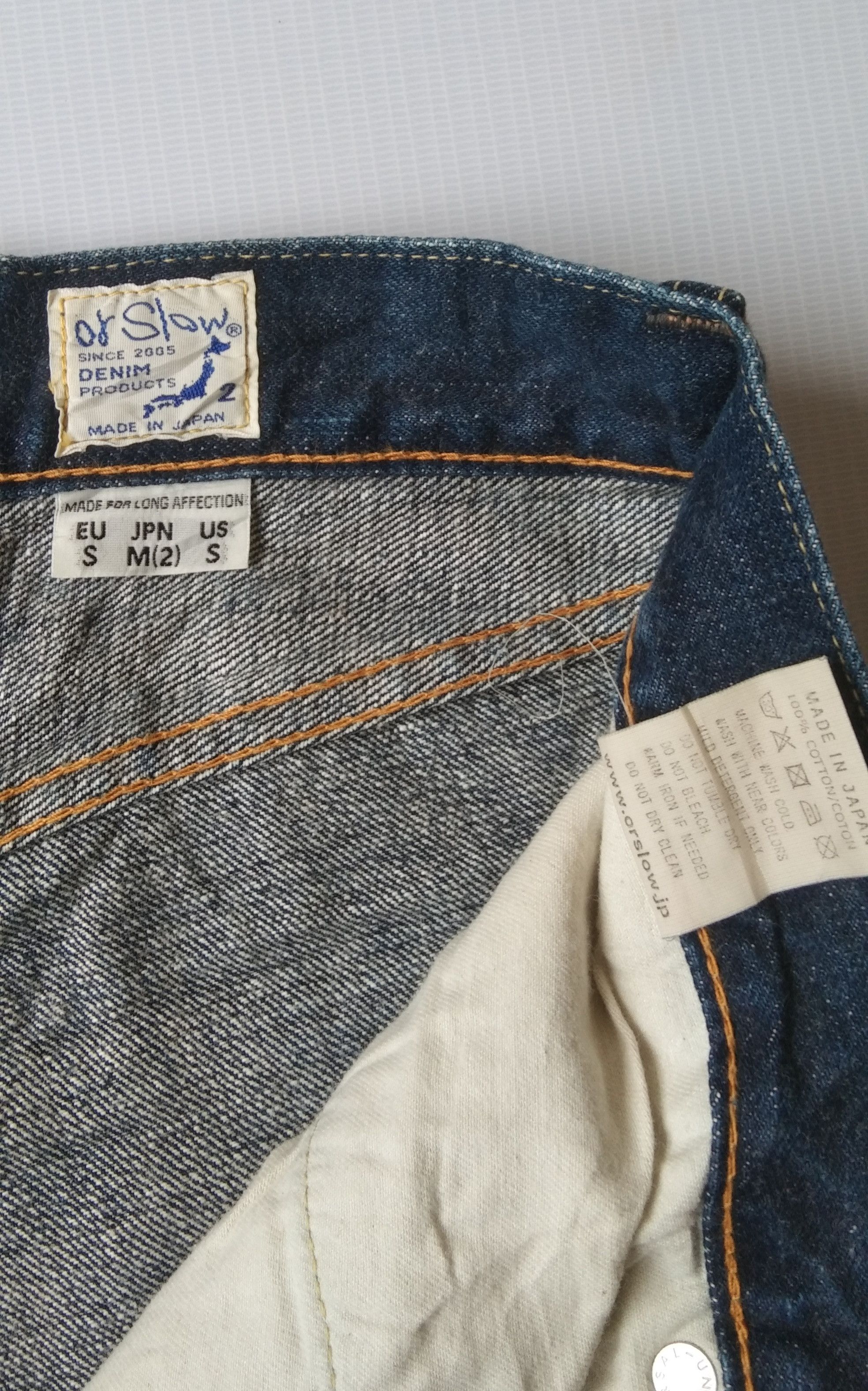 Orslow Orslow selved straight blu denim Size US 32 / EU 48 - 6 Thumbnail