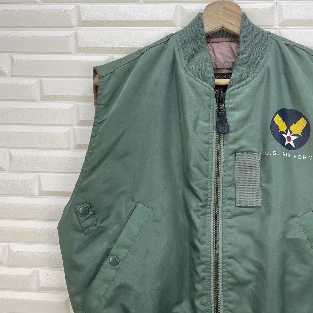 Other Vintage Vest Jacket Air Force Sleeves Less Size US M / EU 48-50 / 2 - 6 Thumbnail