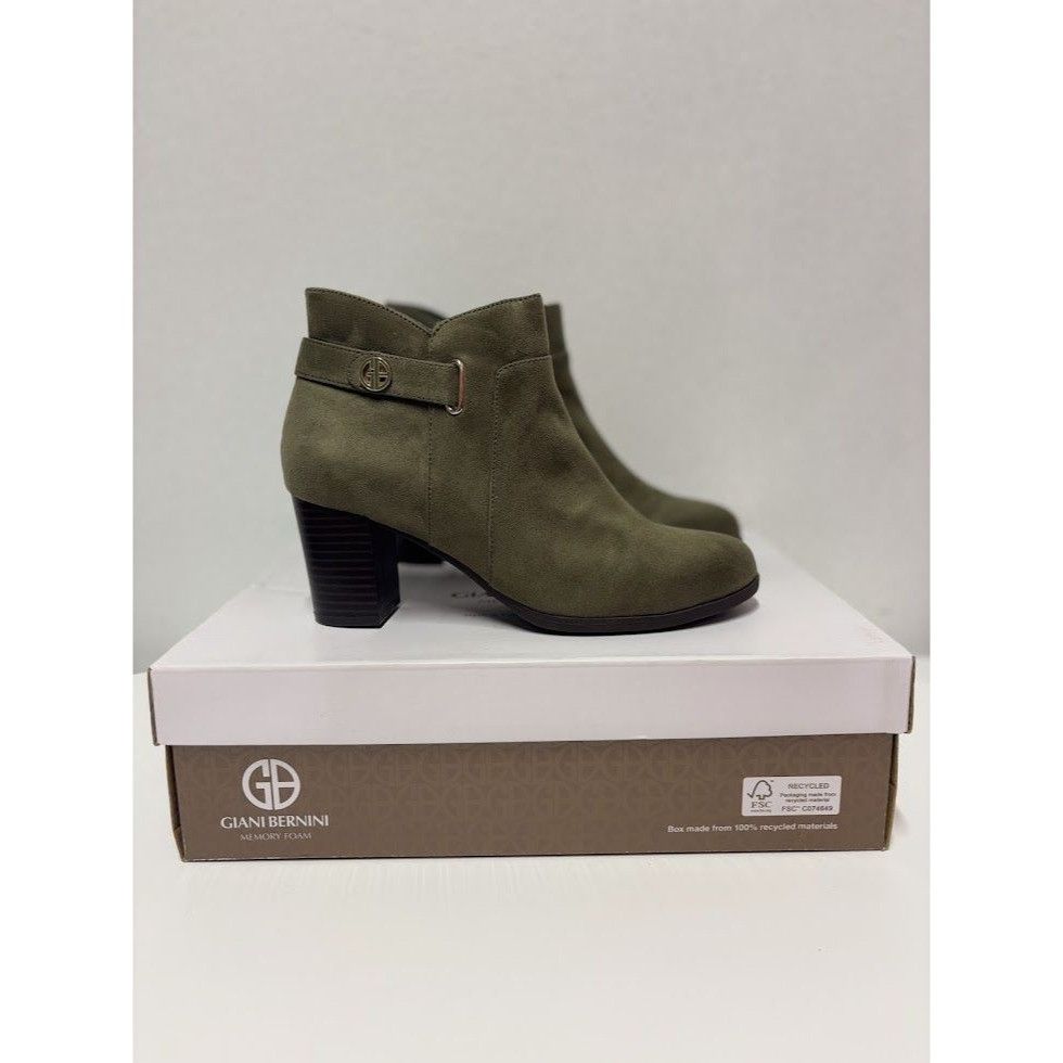 Other GIANI BERNINI / Artemyssl / Green / Suede /Round Toe / Block Size US 11 / IT 41 - 8 Thumbnail