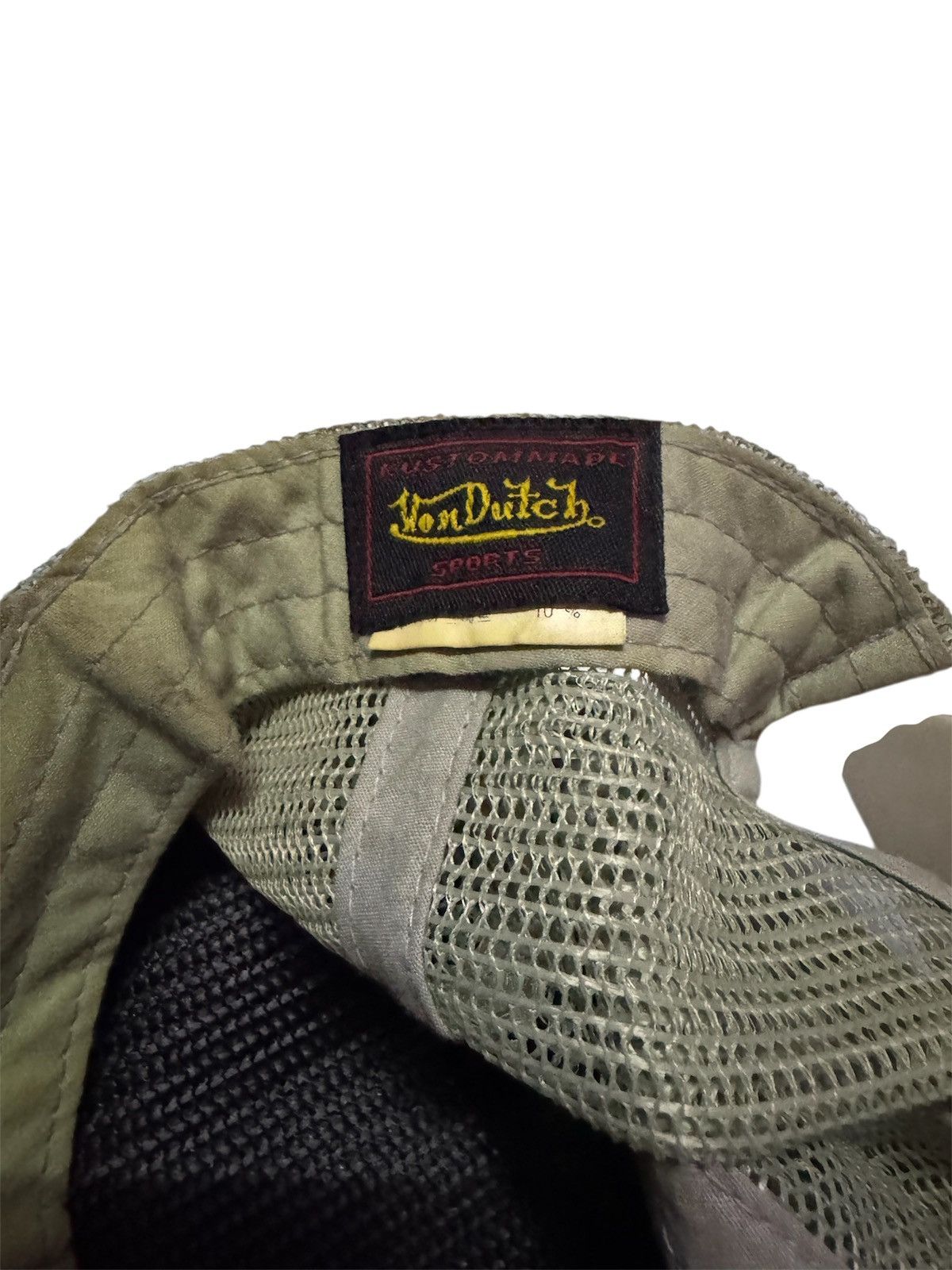 Von Dutch Von Dutch Army Trucker Snapback Cap One Size Size ONE SIZE - 5 Thumbnail