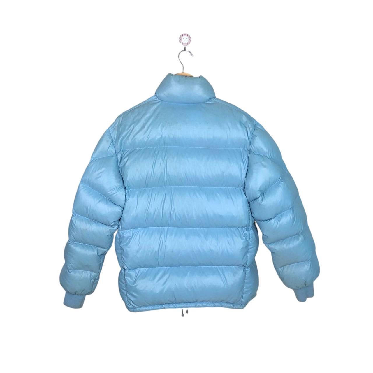 Moncler Vintage 80s Moncler Ski Wear Light Blue Puffer Jacket Size US M / EU 48-50 / 2 - 2 Thumbnail