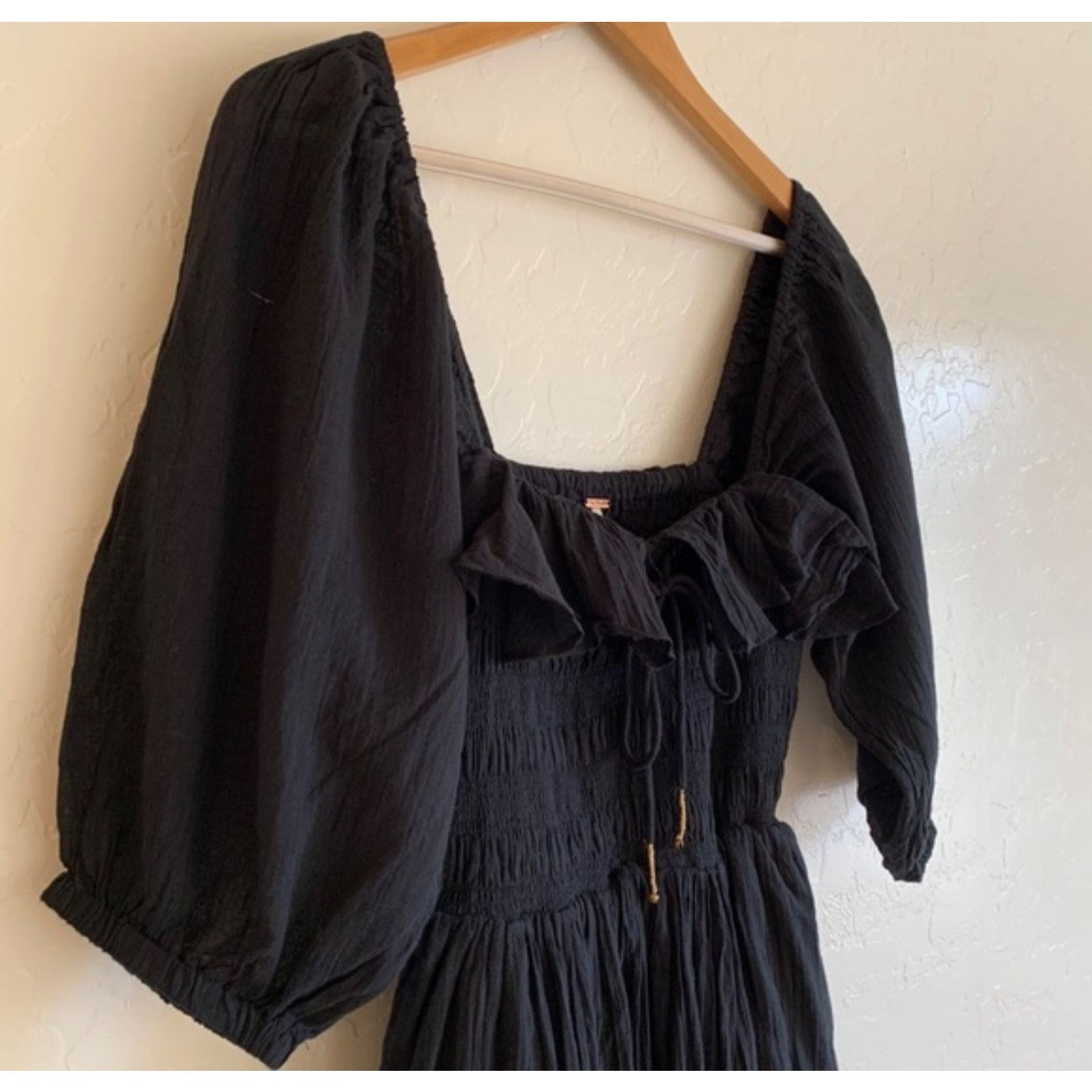 Free People Free People Free-est Oasis Midi Dress Smocked Ruffle Resort Size M / US 6-8 / IT 42-44 - 12 Thumbnail