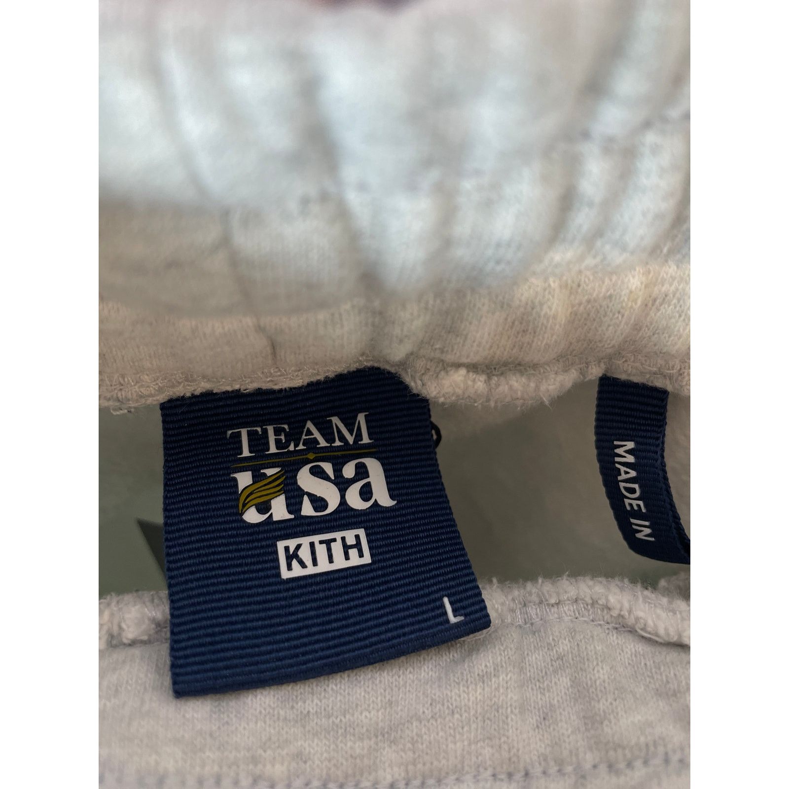 Kith Kith Olympics Sweats Grey Used Large Size US 34 / EU 50 - 5 Thumbnail