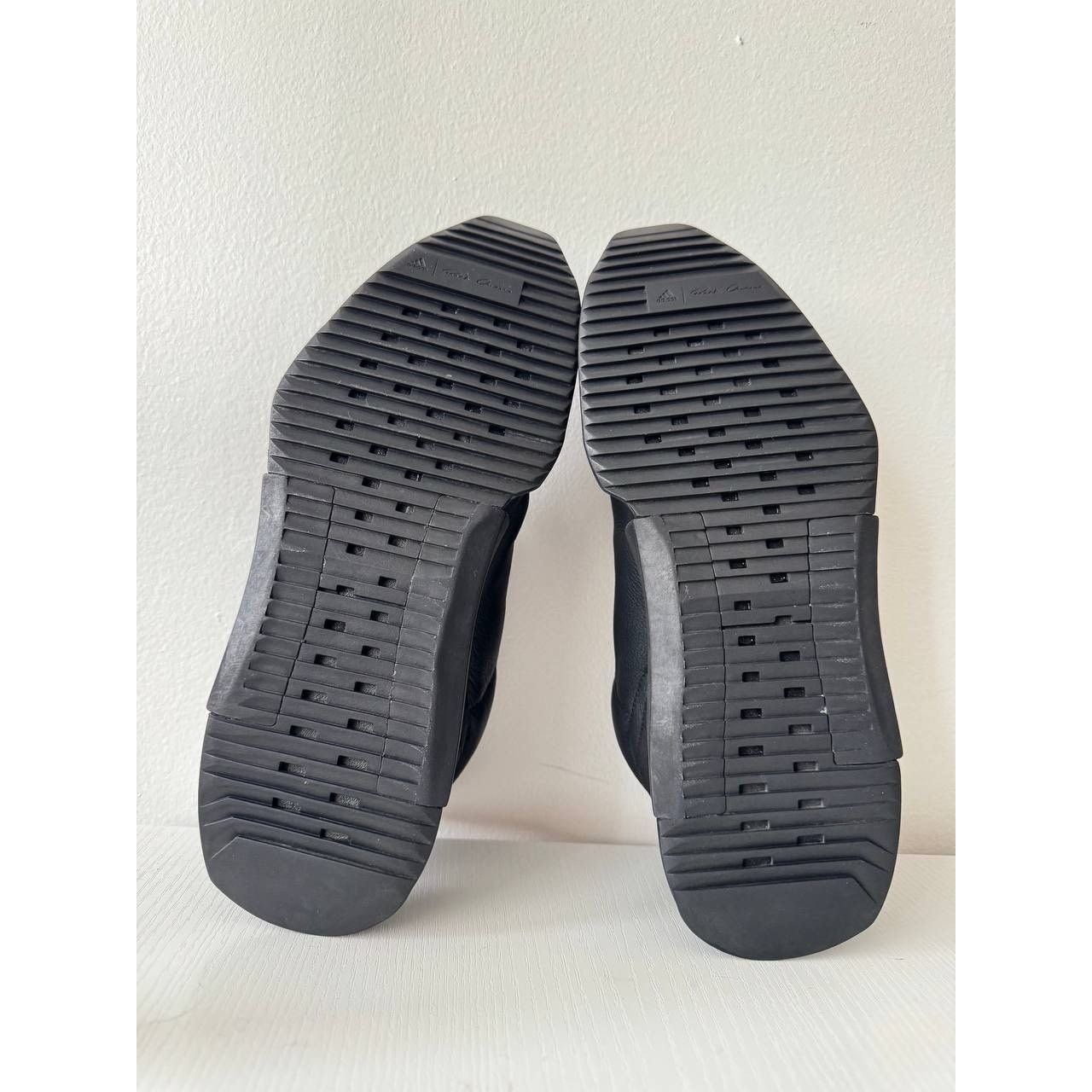 Rick Owens Adidas Rick Owens Level Runner Low Black Leather Sneakers Size US 7.5 / EU 40-41 - 6 Thumbnail