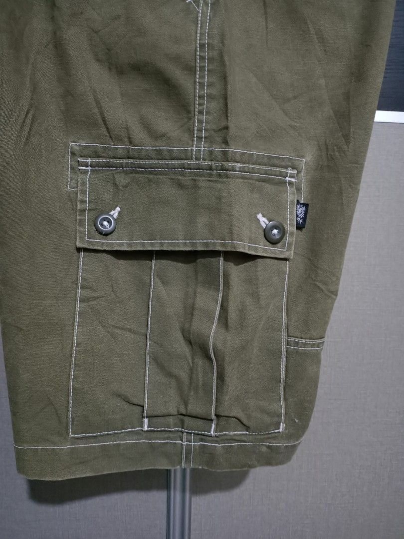 Japanese Brand × Vintage Vintage gouge short cargo pants x streetwear Size US 31 - 5 Thumbnail
