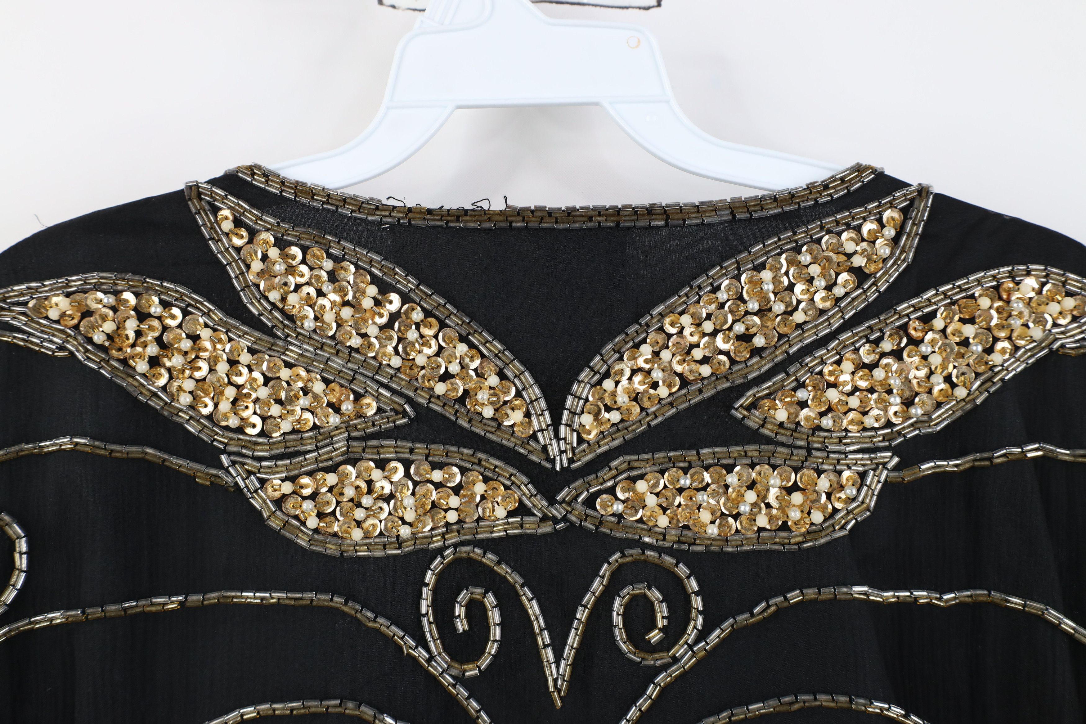 Vintage Vintage 80s 90s Streetwear Beaded Pullover Shirt Jacket Size XL / US 12-14 / IT 48-50 - 8 Thumbnail