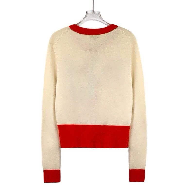 Chanel Chanel Beach series color-blocked logo letter inlaid cashm Size XS / US 0-2 / IT 36-38 - 2 Thumbnail