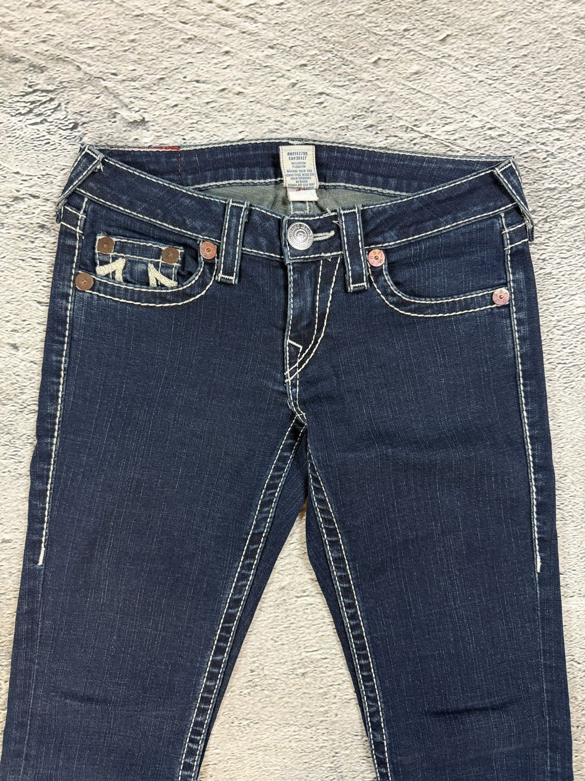True Religion True Religion jeans vintage bootcut pants navy Rainbow Gina Size US 27 - 7 Thumbnail