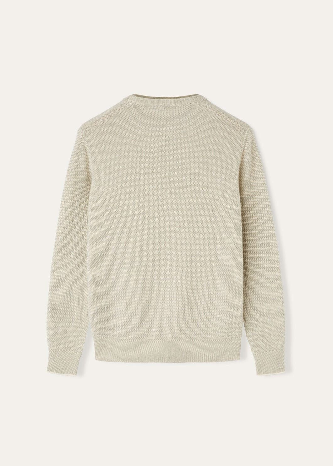 Loro Piana o1w1db10725 FAM7601 City Pull Crewneck Sweater Light Beige Size US M / EU 48-50 / 2 - 6 Thumbnail