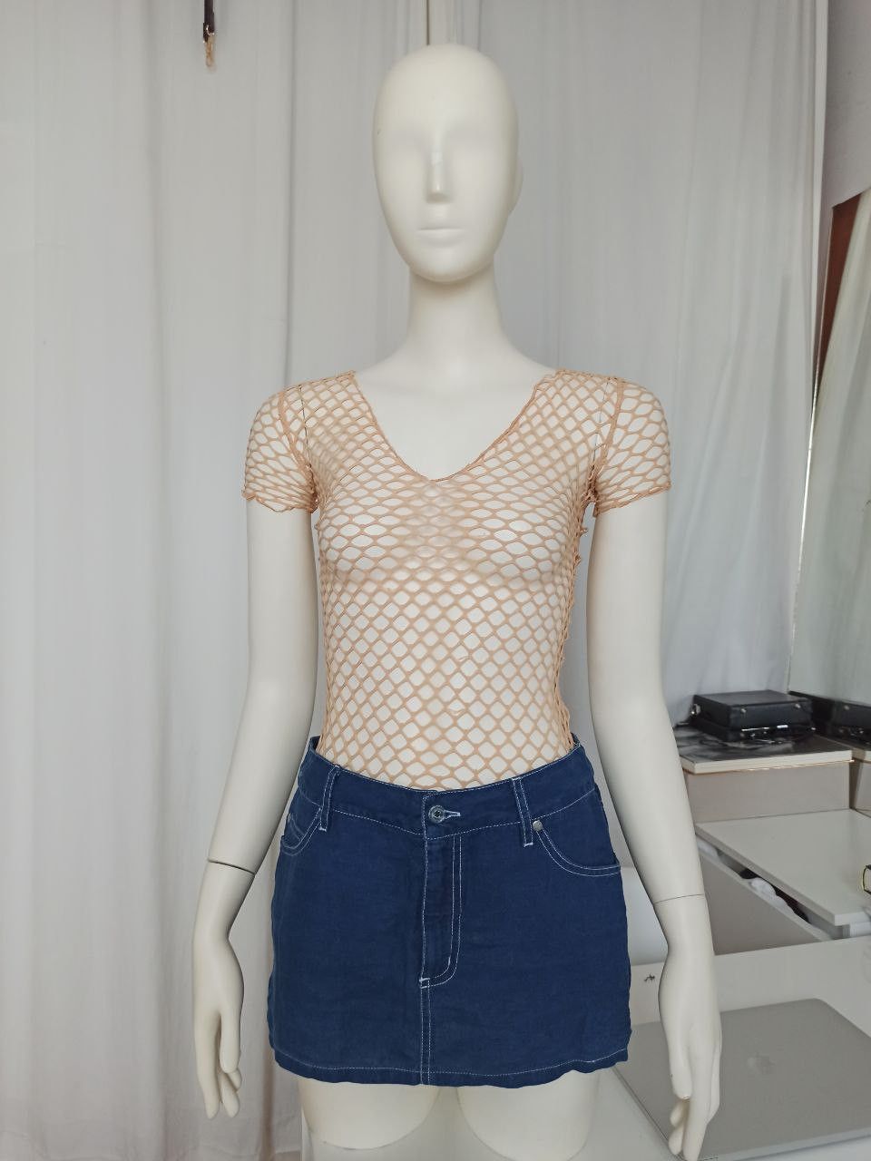 Jean Paul Gaultier Mini Dress Jean Paul Gaultier for JPG Jeans Label Size M / US 6-8 / IT 42-44 - 20 Thumbnail