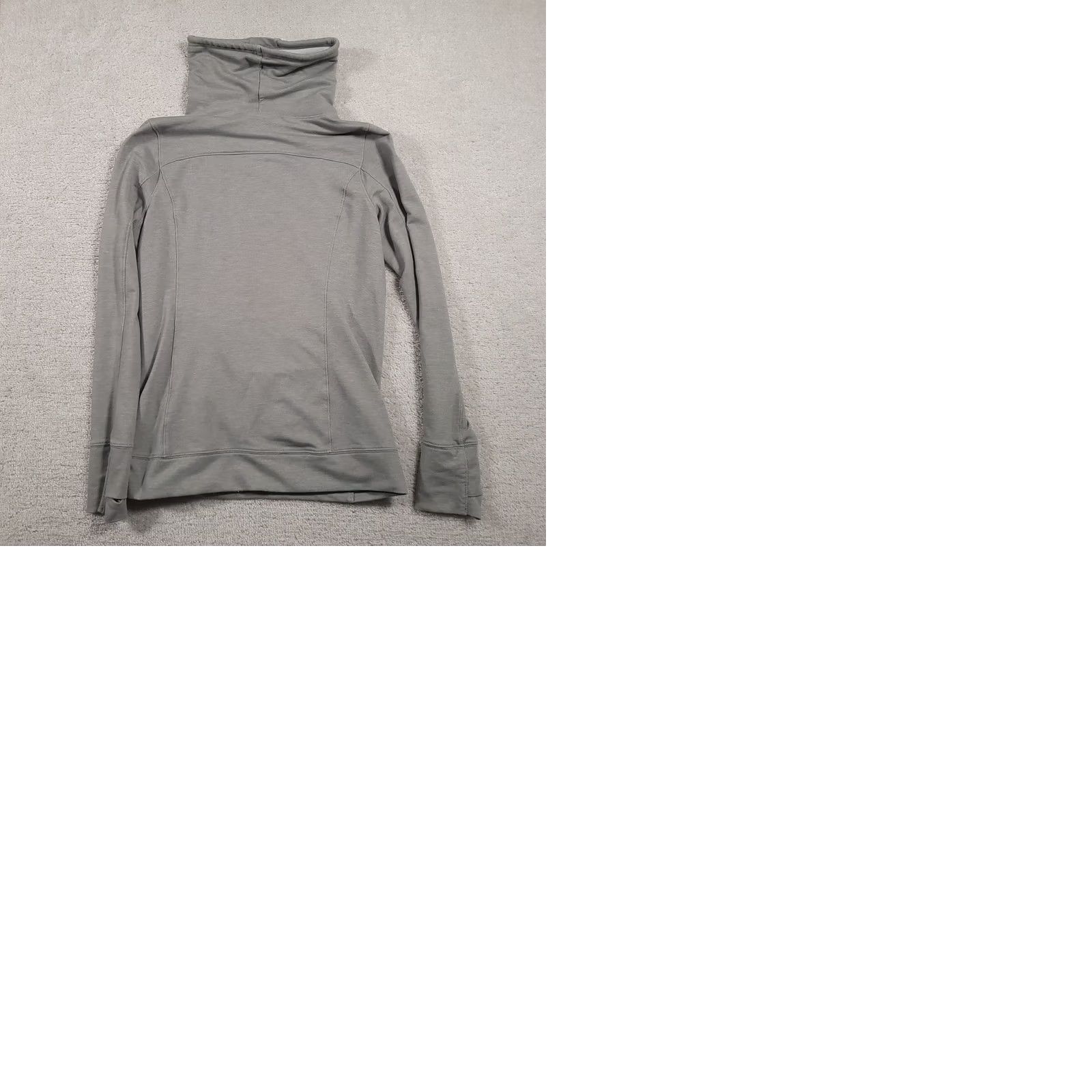 Under Armour Under Armour Featherweight Hoodie Women's Medium Gray Cowl Neck Zip Pockets Lightweight Size M / US 6-8 / IT 42-44 - 9 Thumbnail