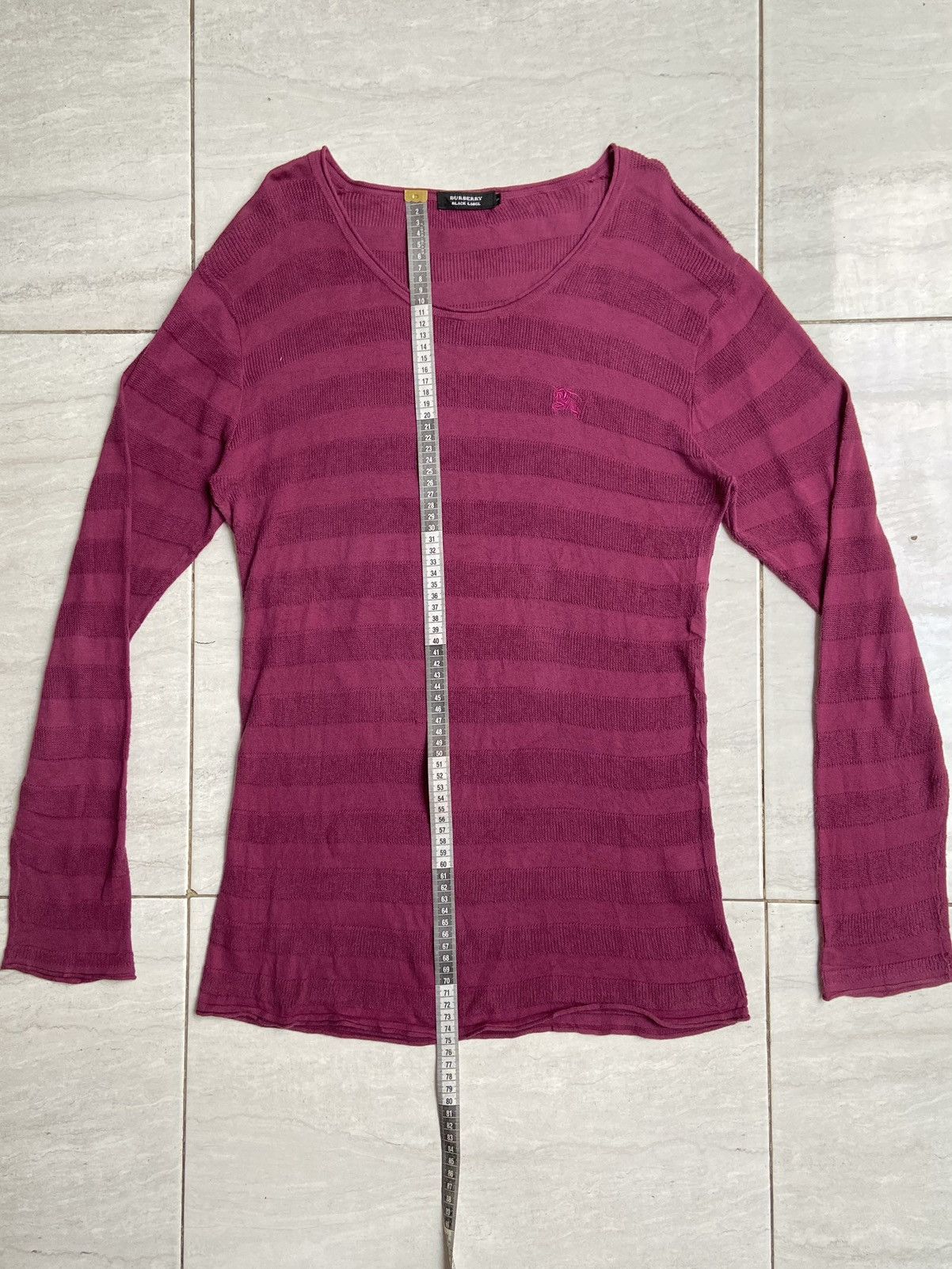 Burberry BURBERRY Long Sleeve T-Shirt Size US S / EU 44-46 / 1 - 2 Thumbnail