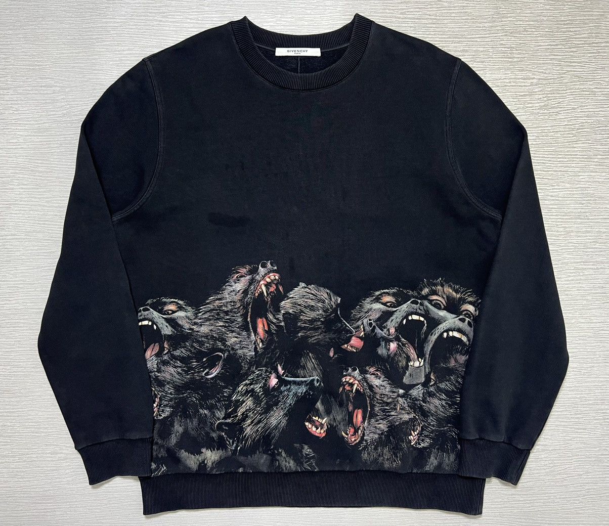 Givenchy Riccardo Tisci Givenchy Screeching Monkey Brothers Baboon Sweatshirt Grailed