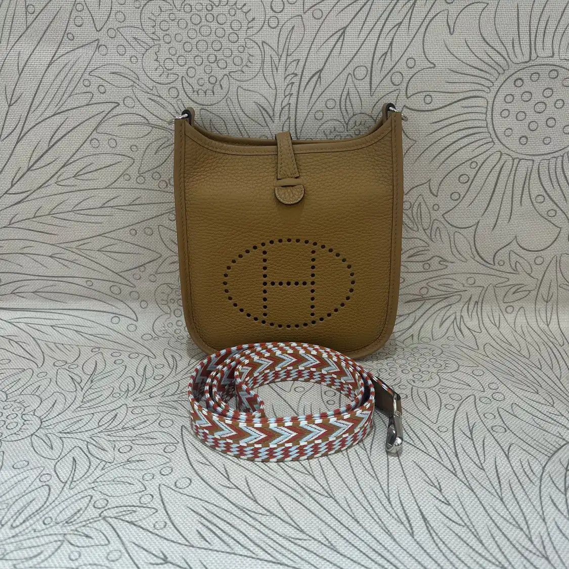 Hermes Hermes Evelyne TPM Cookie Clemence cowhide leather cutout Evelyne shoulder bag g Size ONE SIZE - 1 Thumbnail